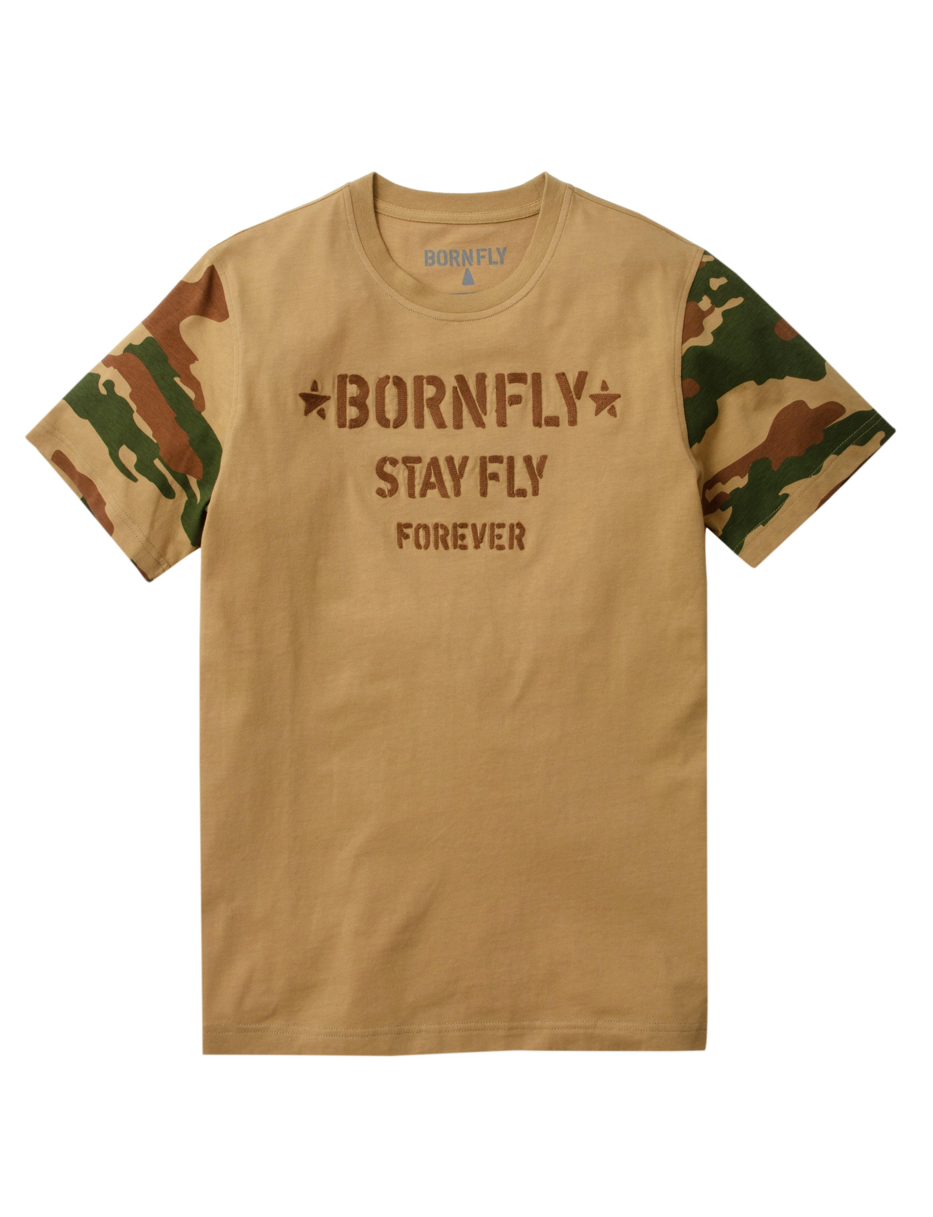 MayFly t-shirt colour khaki