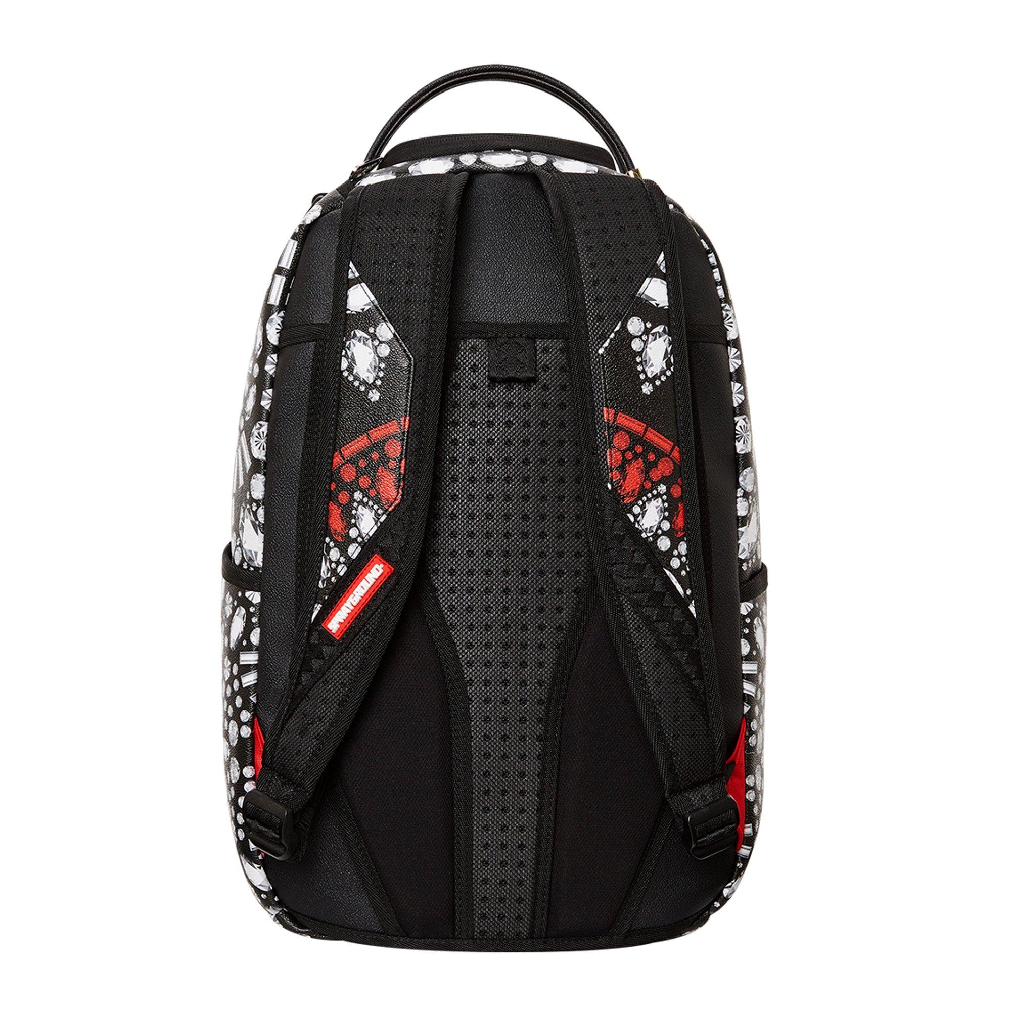 Sprayground Red Knit Backpack