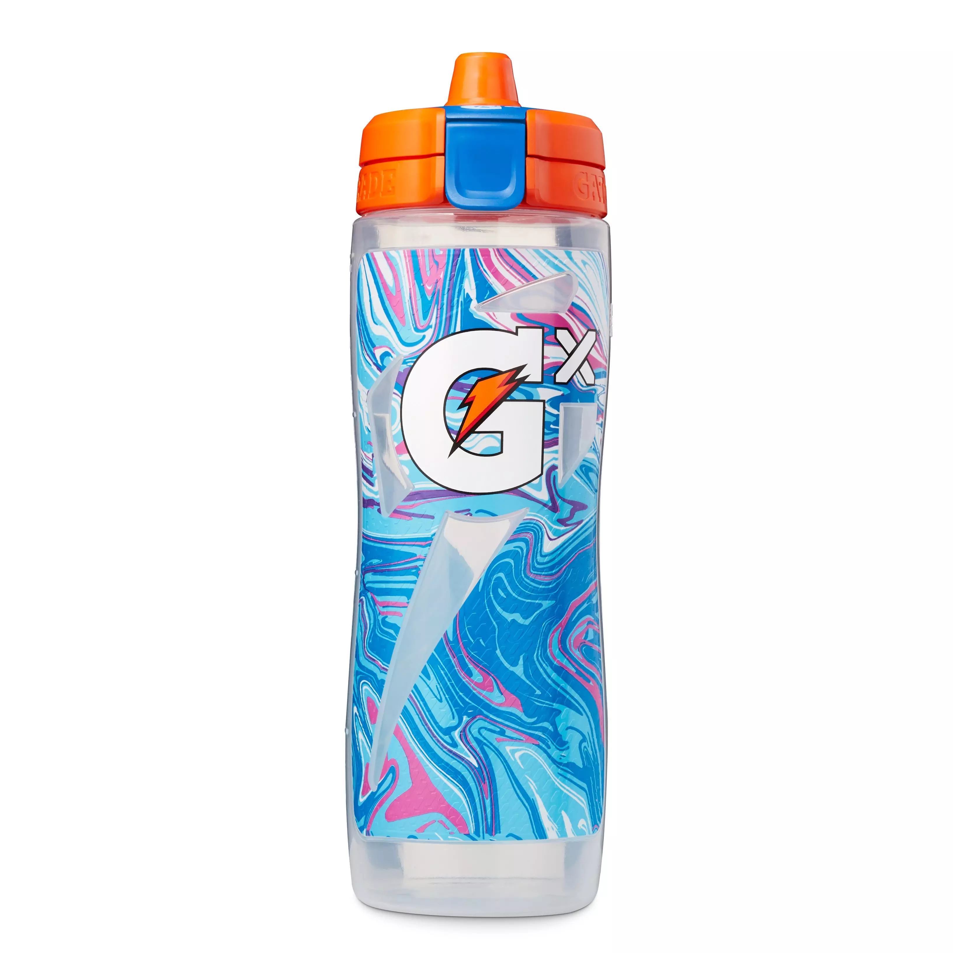 Gatorade Gx 30oz. Marble Blue Water Bottle - MULTI-COLOR