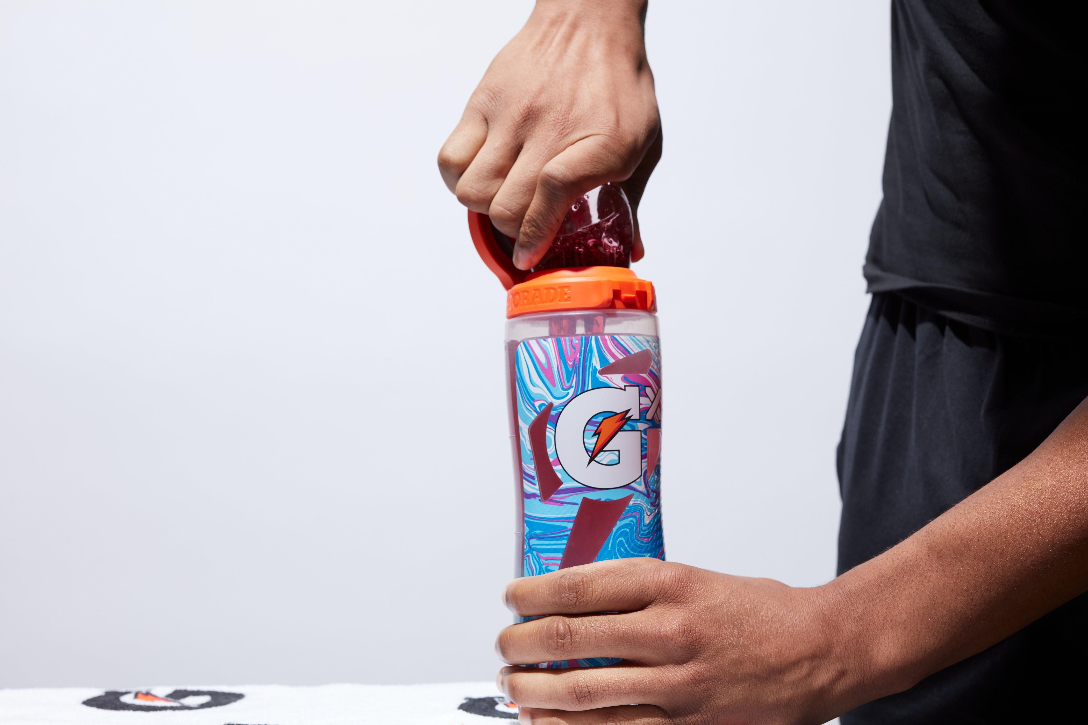 Gatorade Gx 30oz. Marble Blue Water Bottle