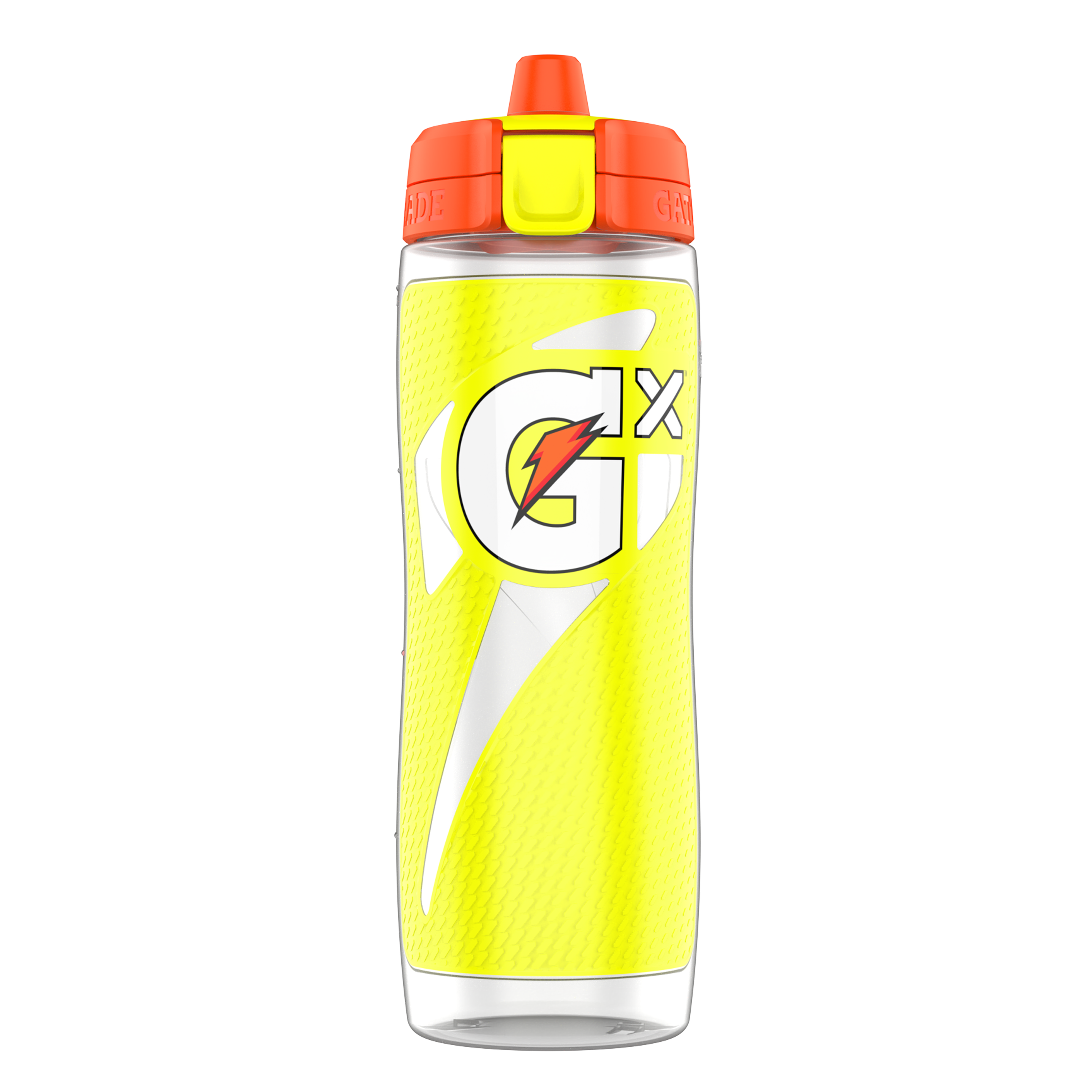 Gatorade Gx 30oz. Marble Blue Water Bottle-Neon Yellow - YELLOW Thumbnail View 1