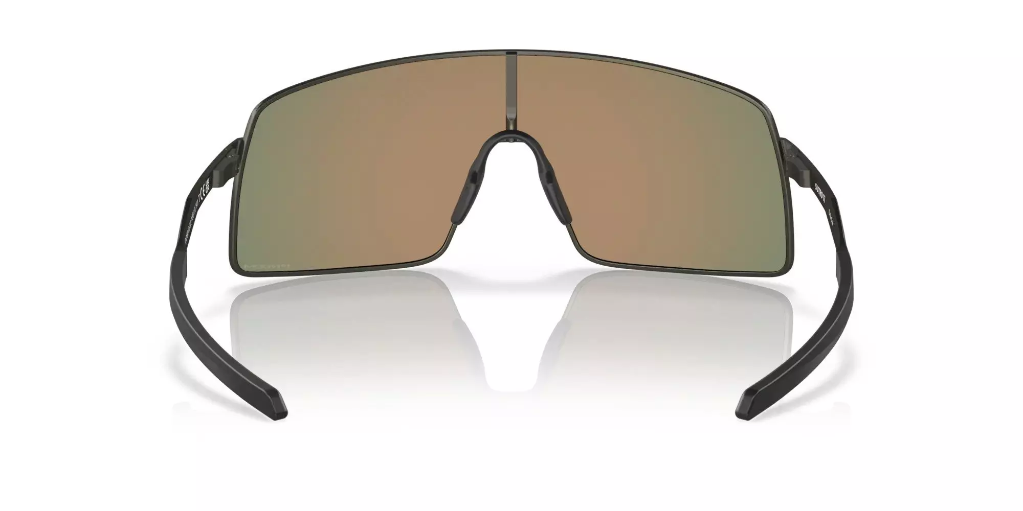 Oakley Sutro Ti Sunglasses-Black/Red - BLACK/RED