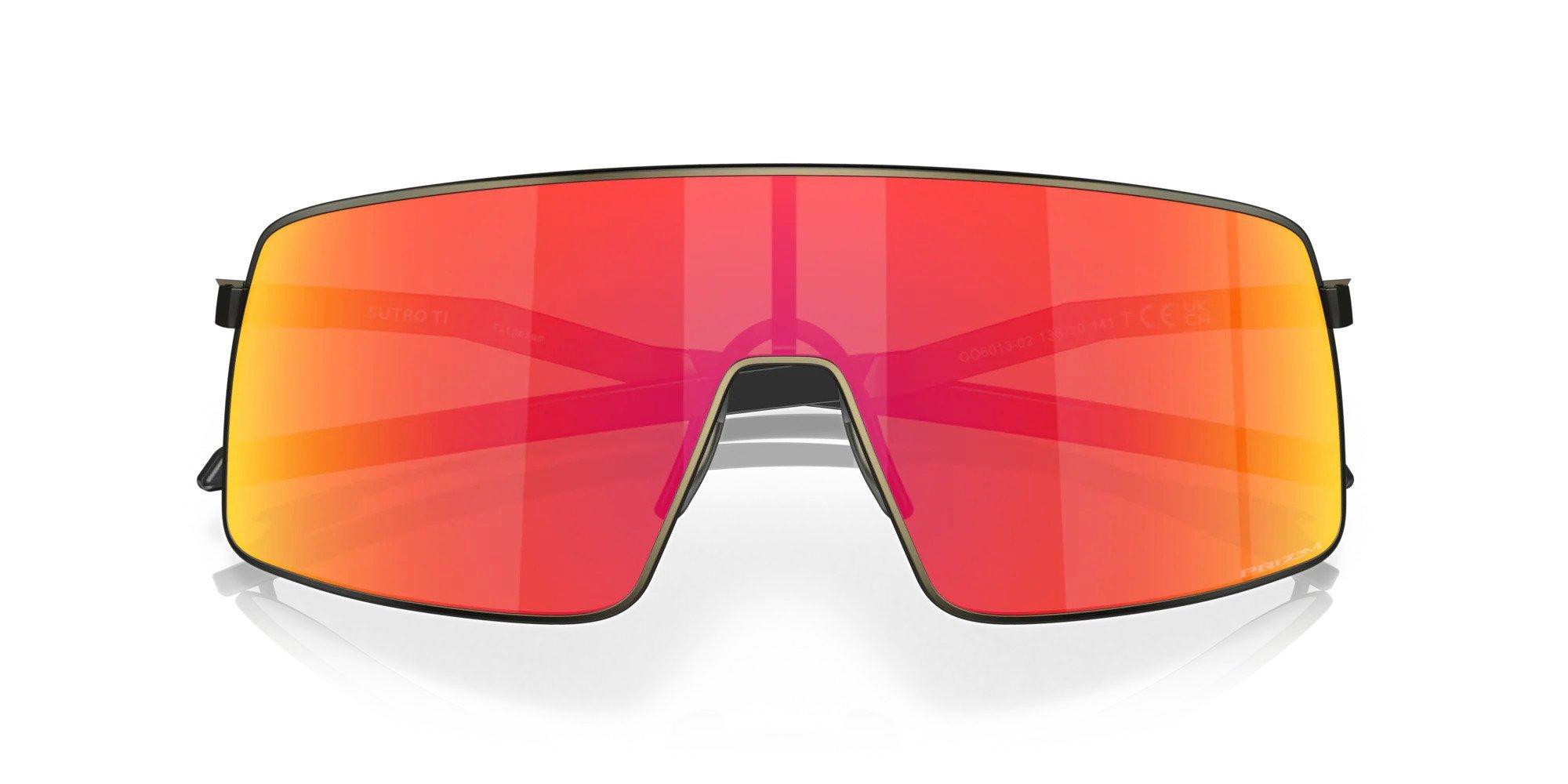 Oakley Sutro Ti Black/Red Sunglasses