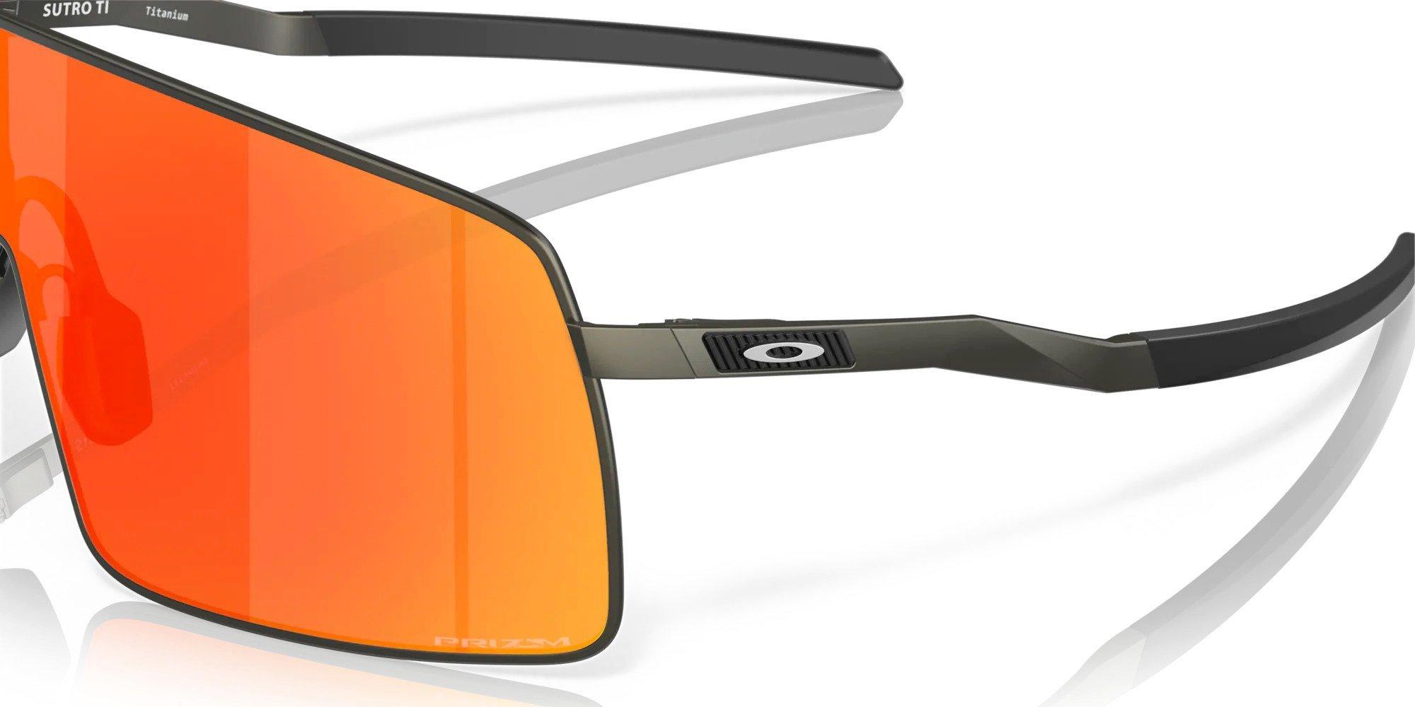 Oakley Sutro Ti Black/Red Sunglasses