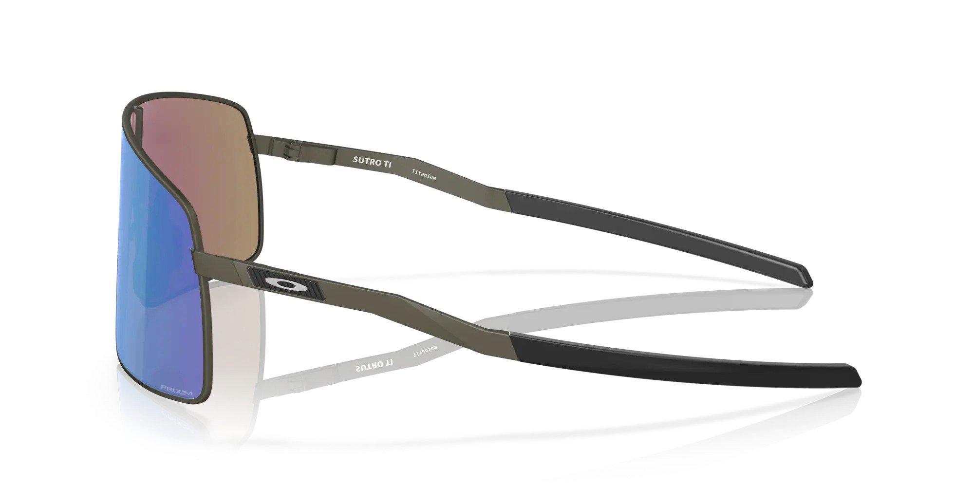 Oakley Sutro Ti Black/Blue Sunglasses