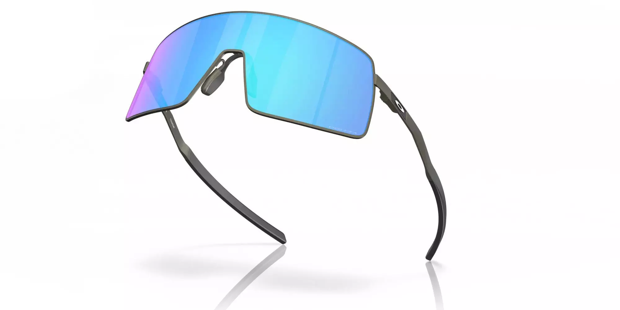 Oakley Sutro Ti Sunglasses-Black/Blue - BLACK/BLUE