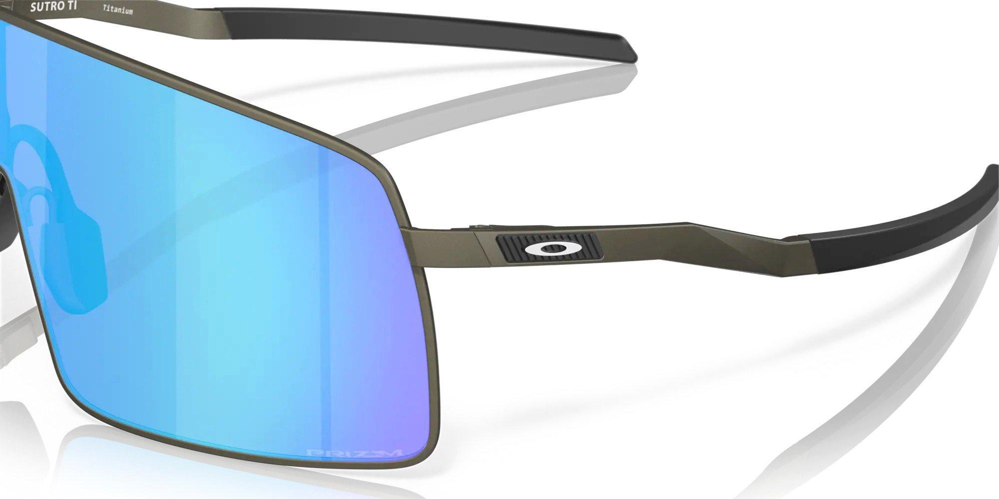 Oakley Sutro Ti Black/Blue Sunglasses