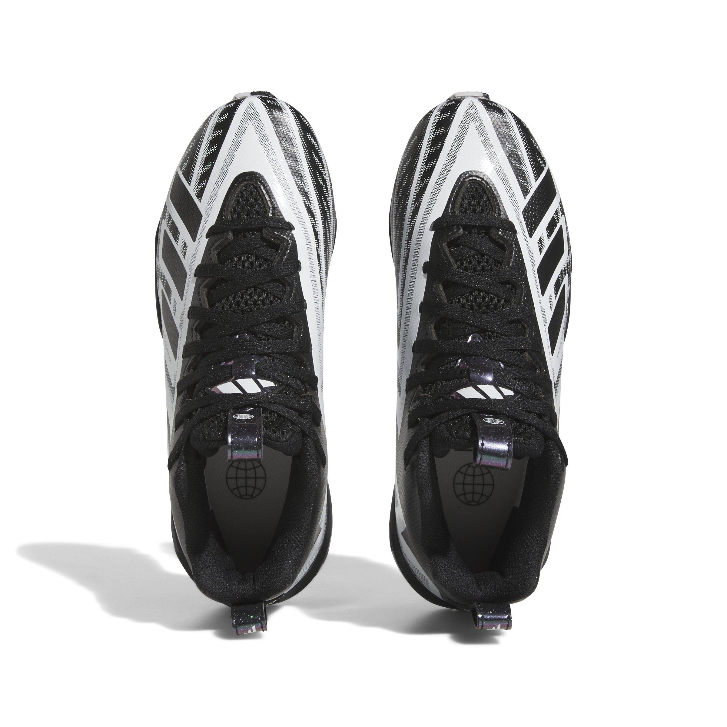 NWOB Adidas Freak Md Football Cleats Athletic B42358 Black White Mens Size 9.5 adidas Adult Freak Spark MD 23 Inline Football Cleats main image 2