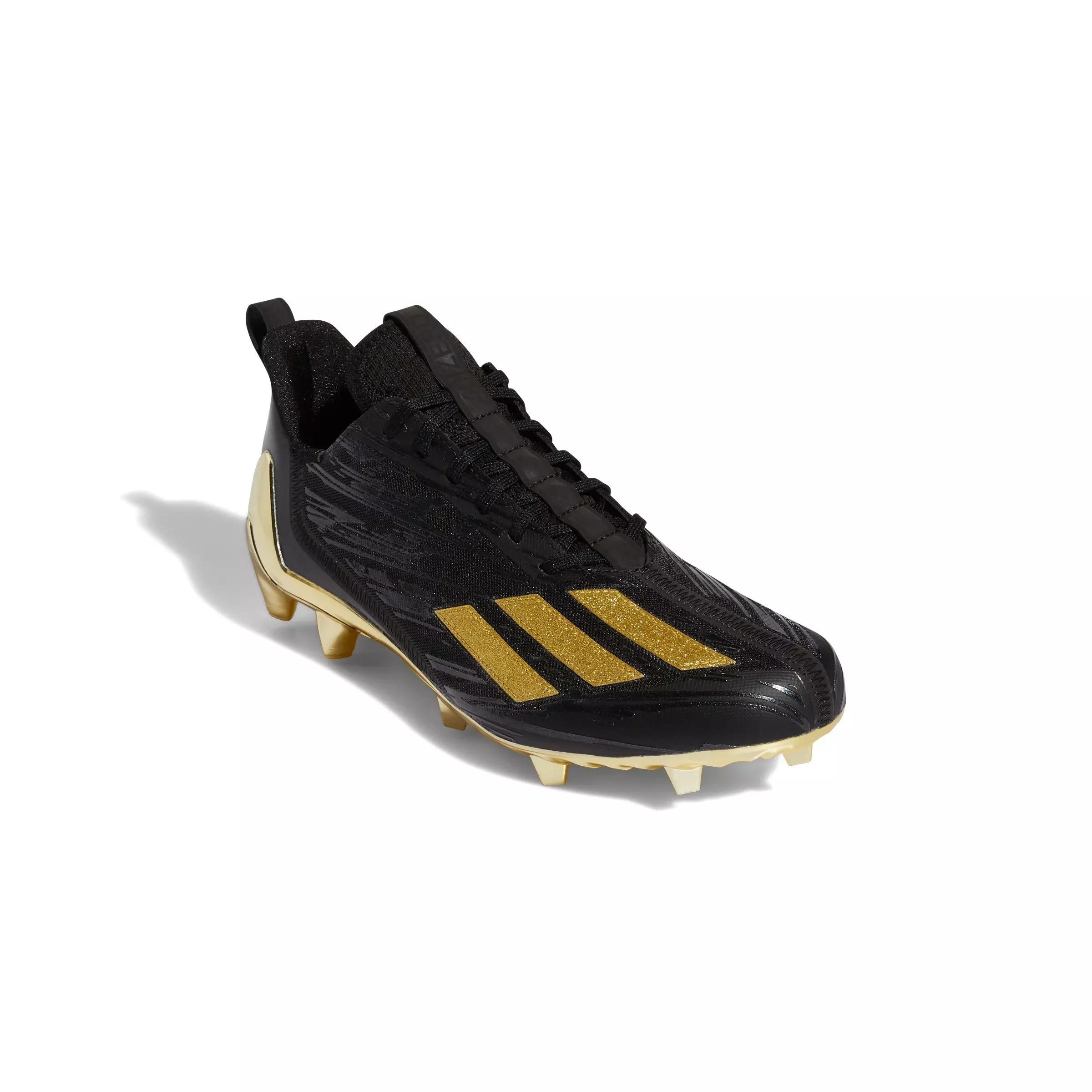 adidas Adizero "Core Black/Metallic Gold" Men's Football Cleat - BLACK/GOLD