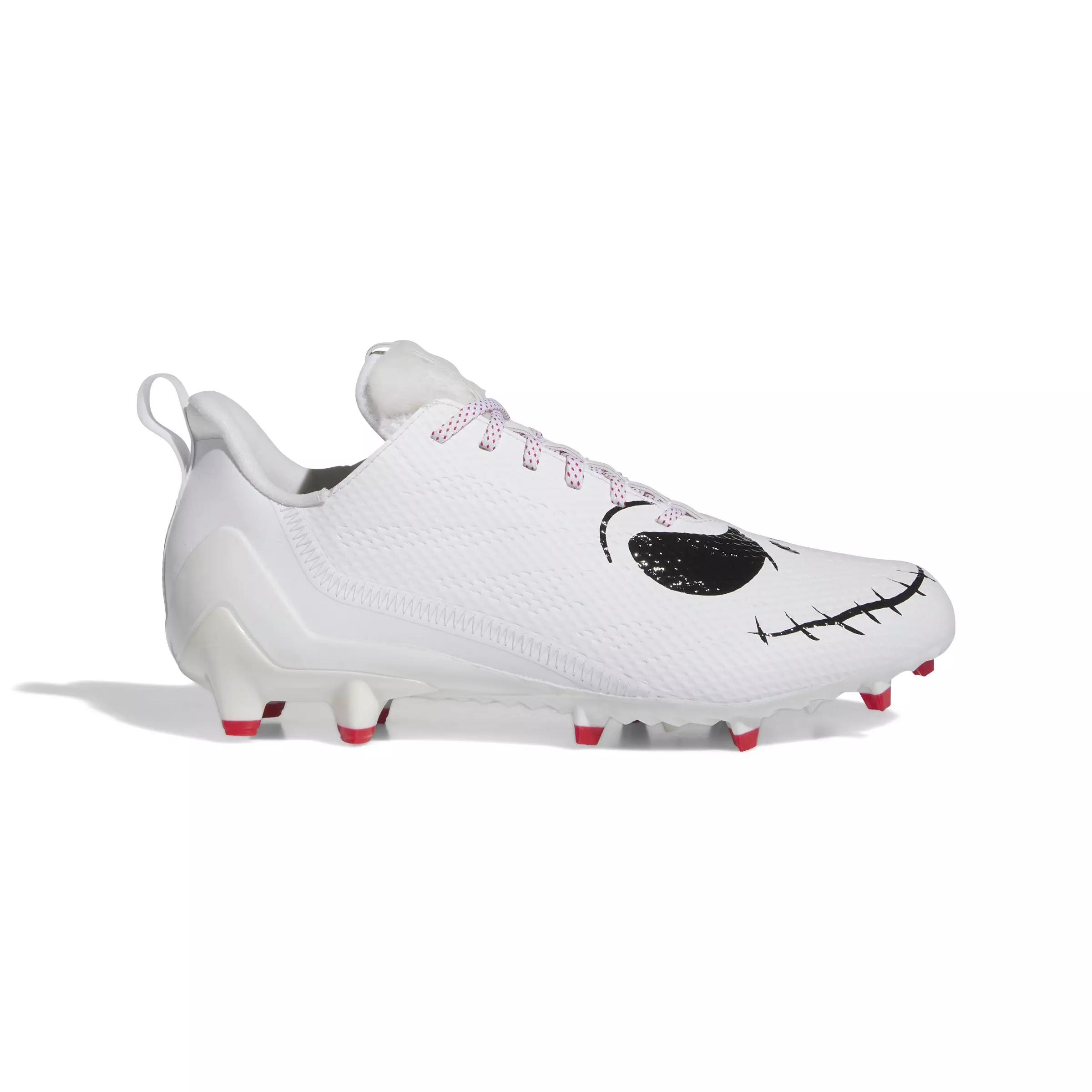 adidas Adizero 12.0 Disney's "Jack Skellington" Men's Football Cleat - WHITE/BLACK