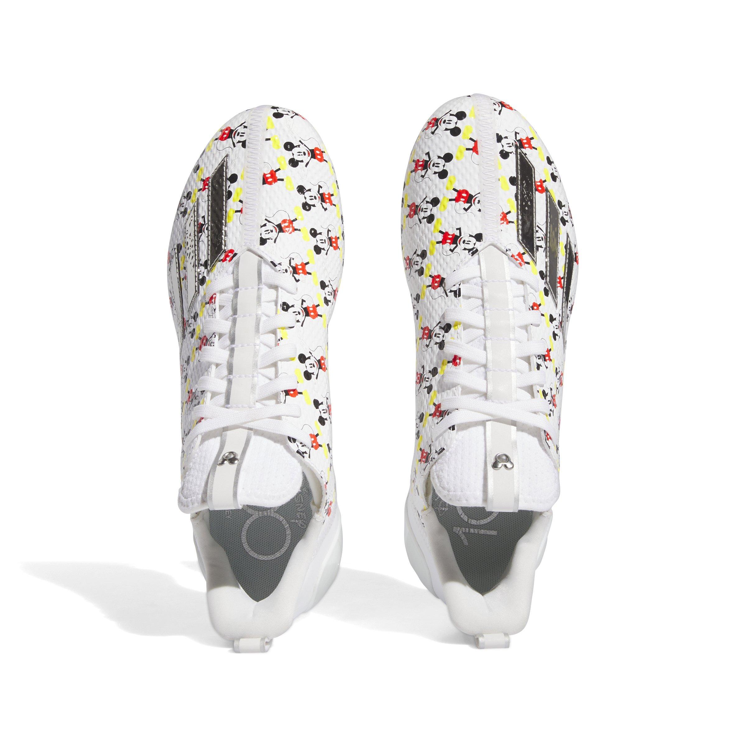 Adidas Adizero 12.0 100 Years of Disney Football Cleats White 12 - Mens Football Cleats