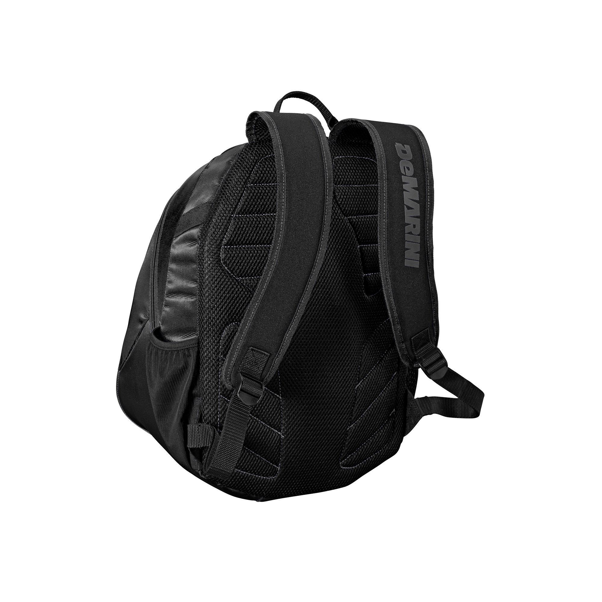 DeMarini VooDoo Junior Baseball Backpack - Black/Grey