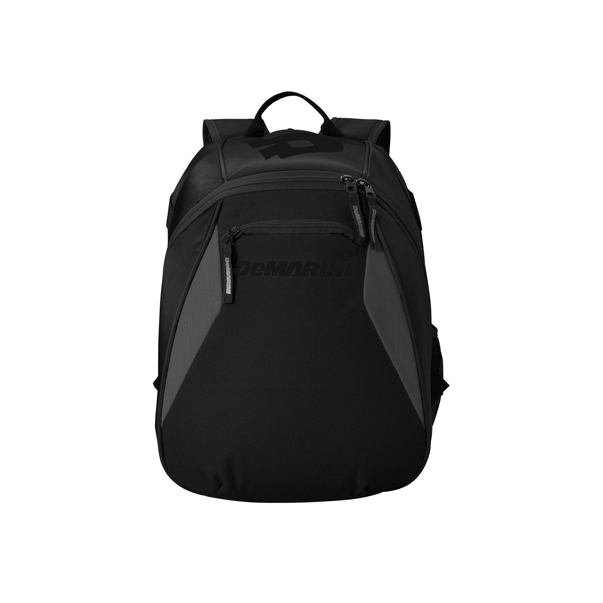 DeMarini VooDoo Junior Baseball Backpack - Black/Grey