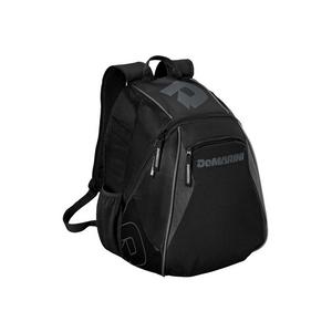 DeMarini VooDoo Junior Baseball Backpack - Black/Grey