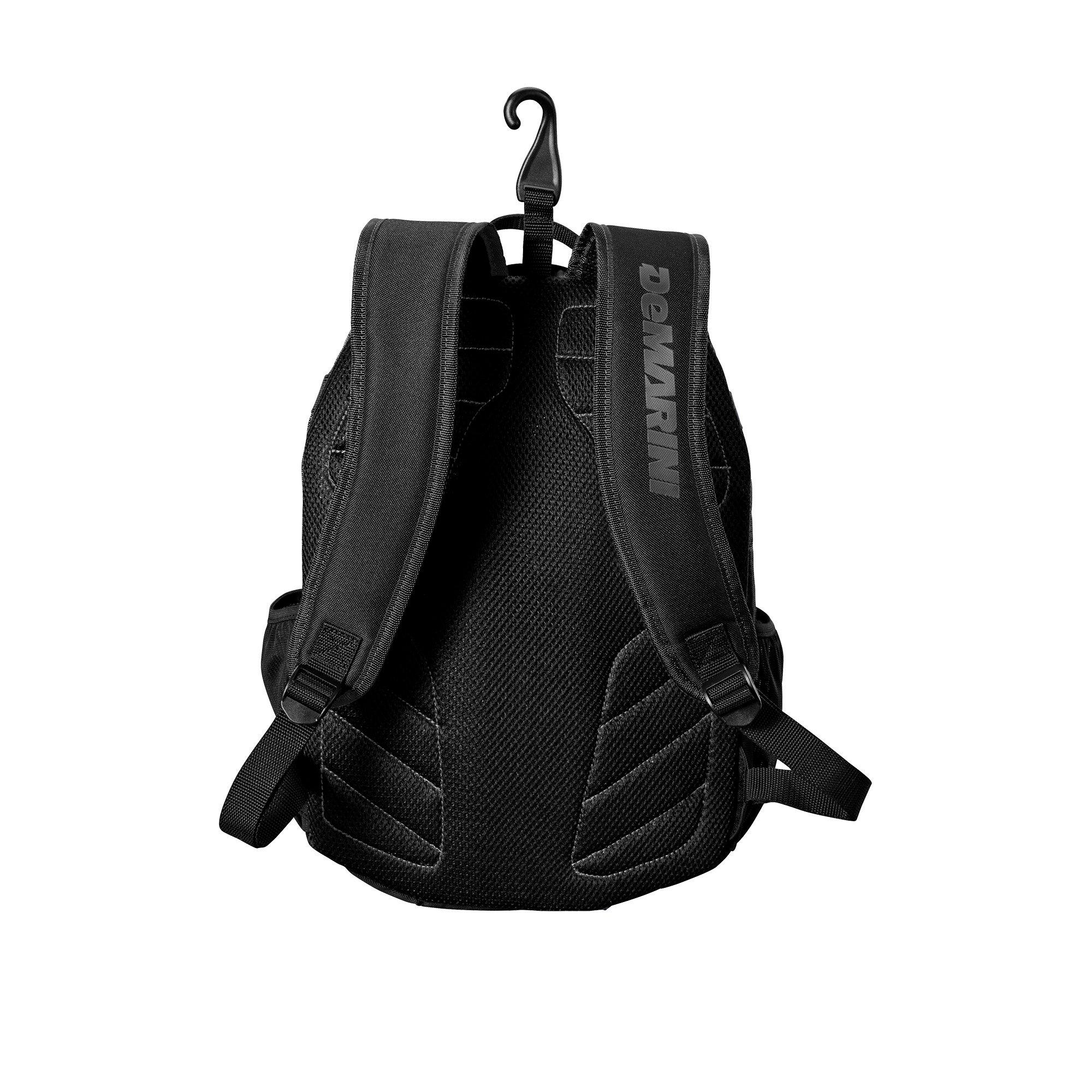 DeMarini VooDoo Junior Baseball Backpack - Black/Grey