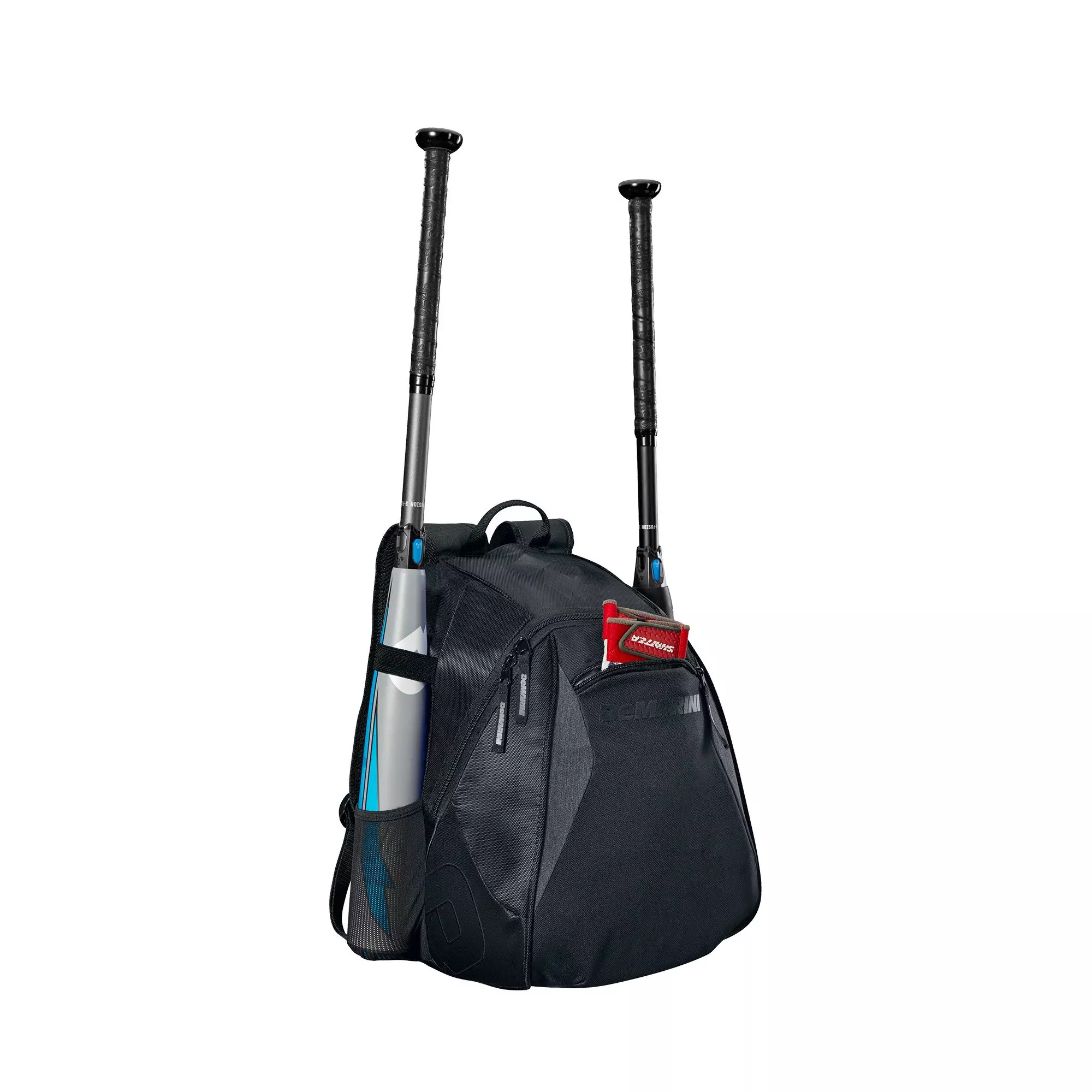 DeMarini VooDoo Junior Baseball Backpack - Black/Grey - BLACK/GREY