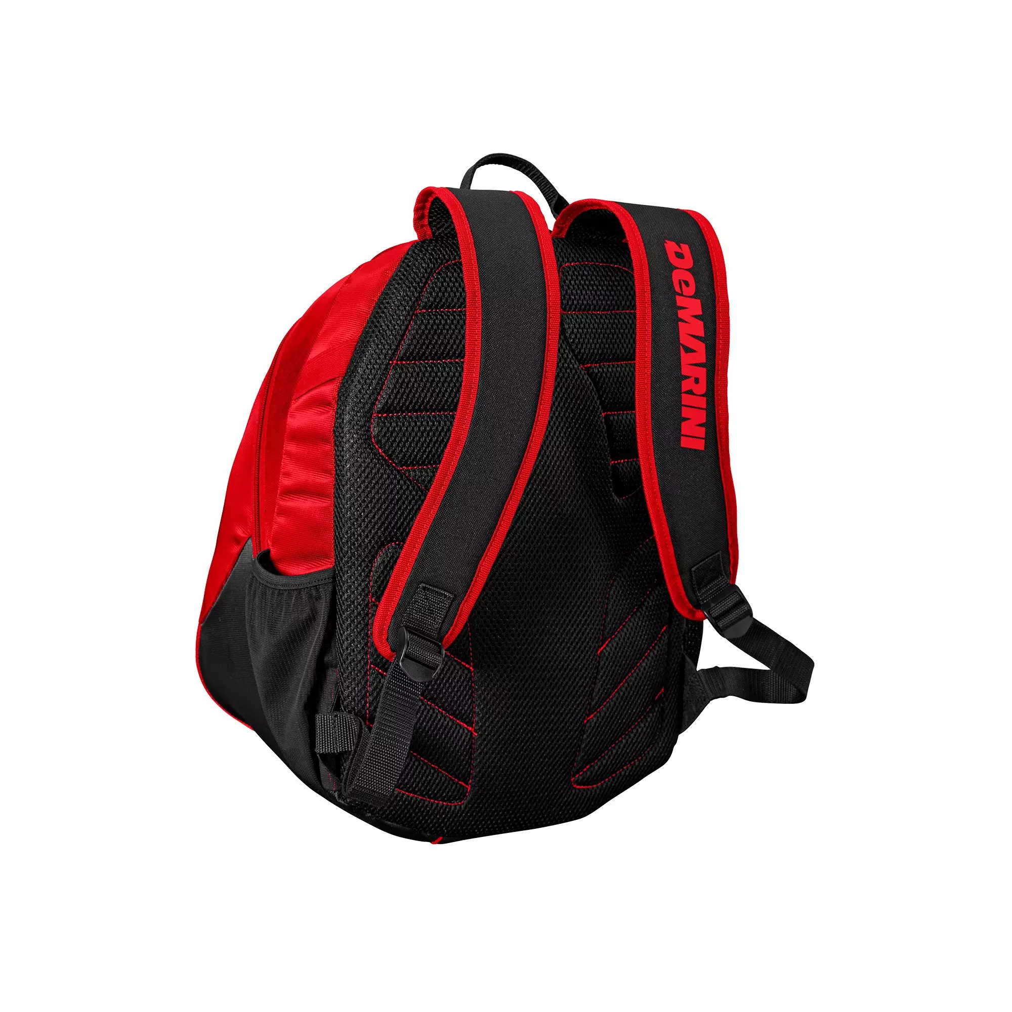 DeMarini VooDoo Junior Baseball Backpack - Red/Black - RED/BLACK