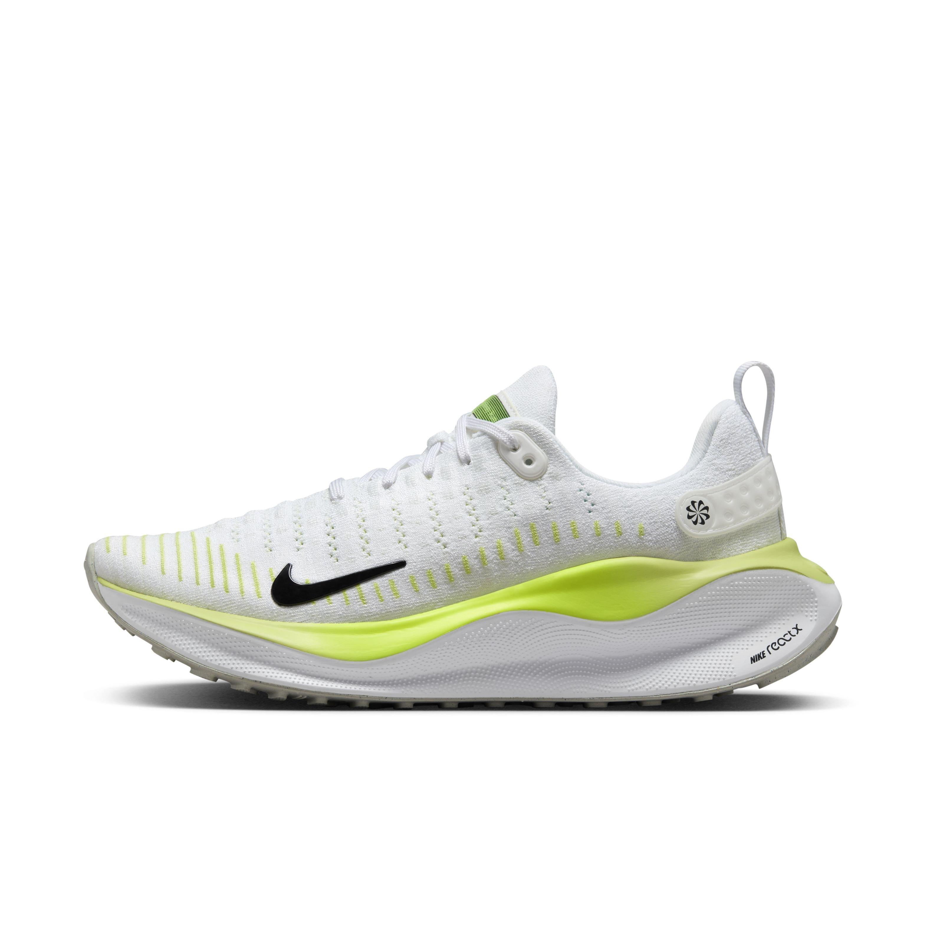 Nike React Infinity 4 FlyKnit "White/Sea Glass" Women's Running Shoe - BEIGE Thumbnail View 2