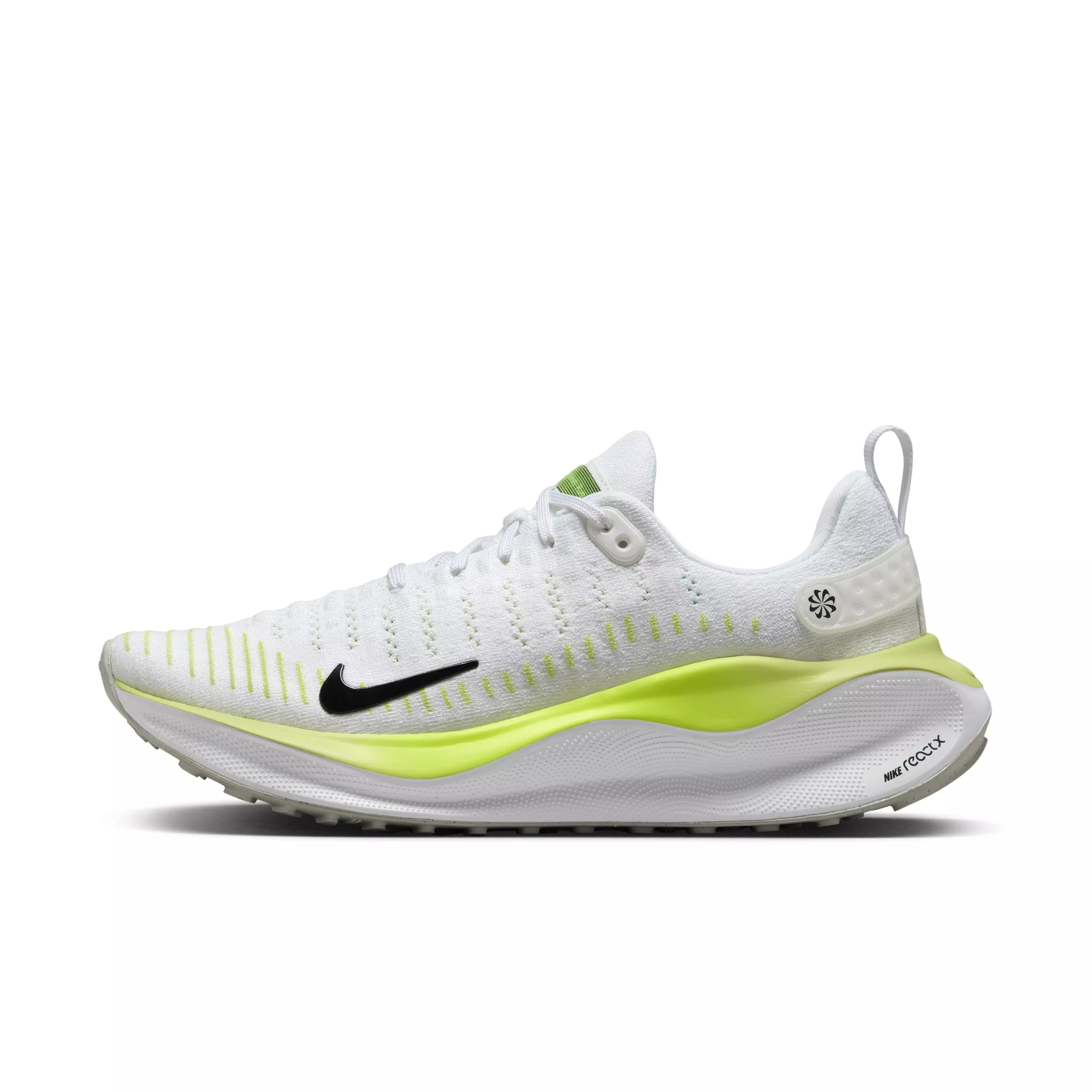 Nike React Infinity 4 FlyKnit "White/Sea Glass" Women's Running Shoe - BEIGE