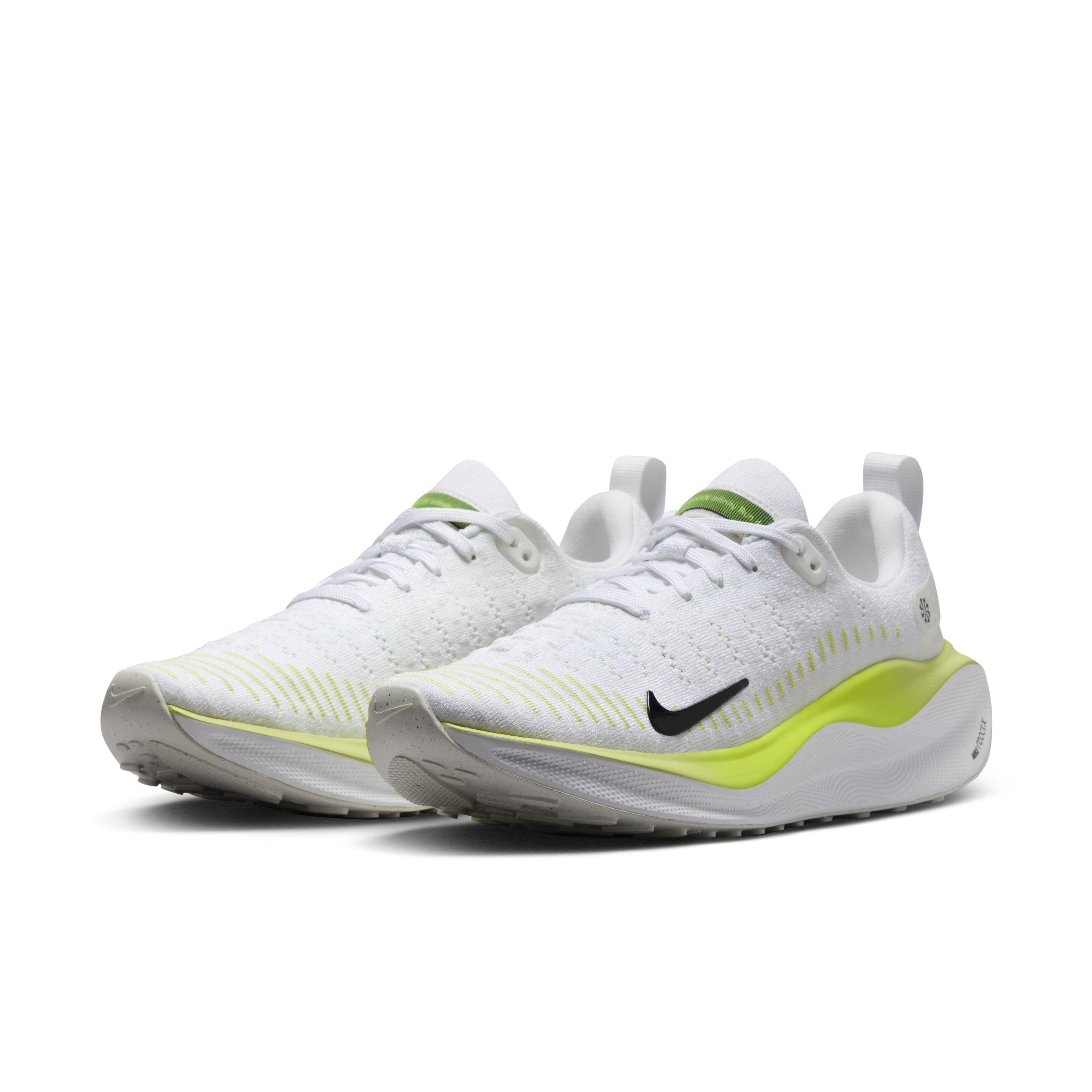 Nike React Infinity 4 FlyKnit "White/Sea Glass" Women's Running Shoe - BEIGE Thumbnail View 3