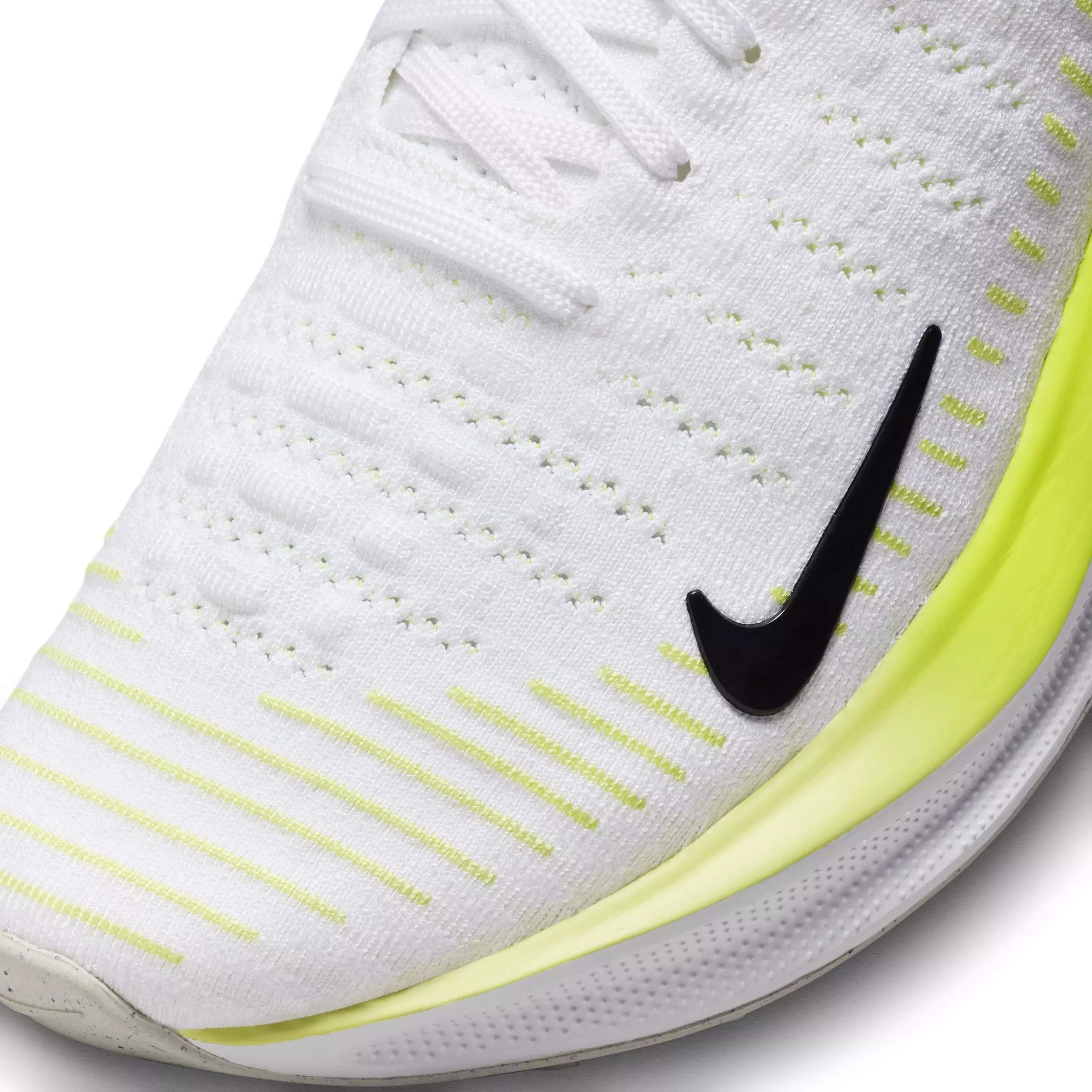 Nike React Infinity 4 FlyKnit "White/Sea Glass" Women's Running Shoe - BEIGE