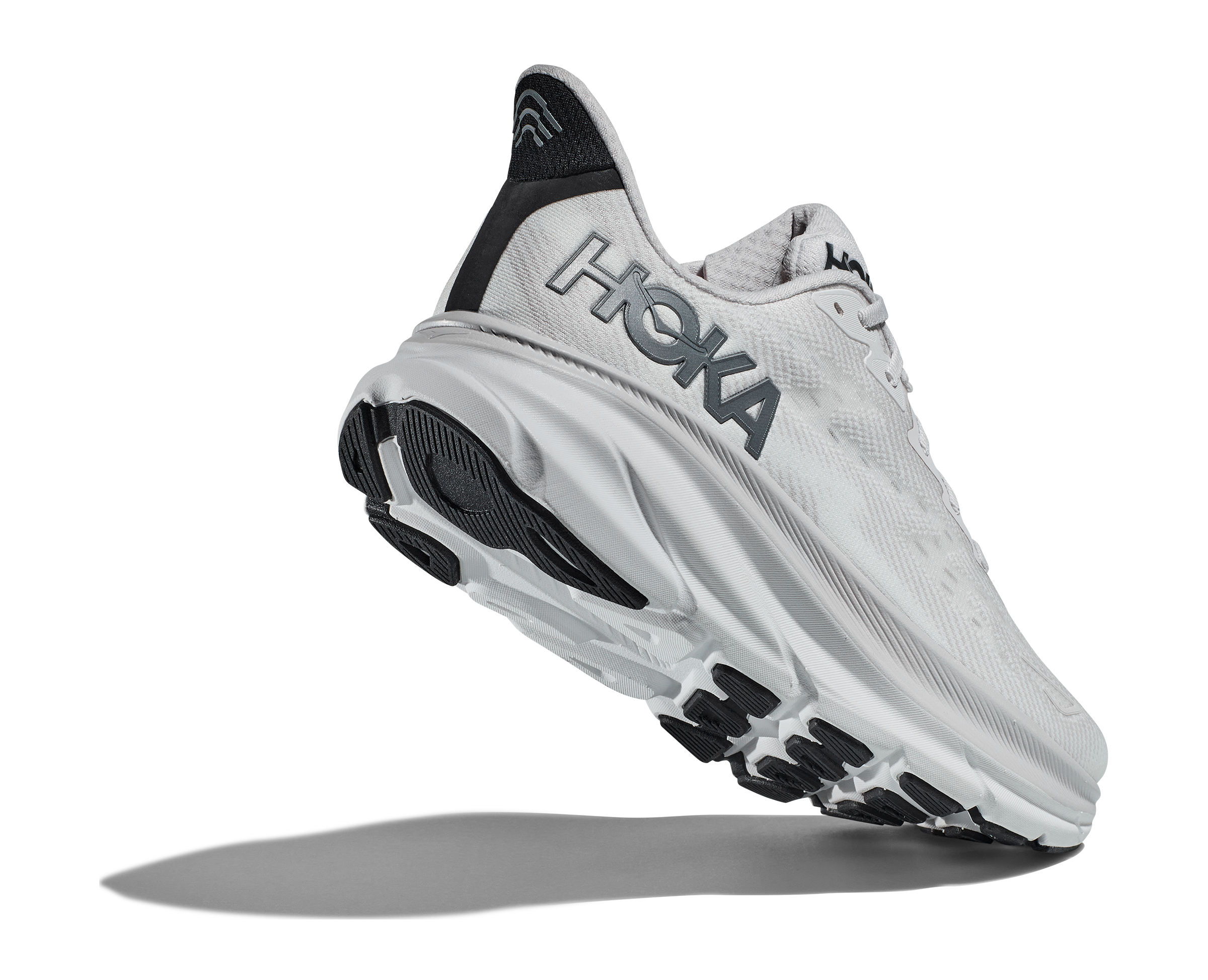 Hoka Clifton 9 "Nimbus Cloud/Steel Wool" Men's Running Shoe - Nimbus Cloud/Steel Wool Thumbnail View 5