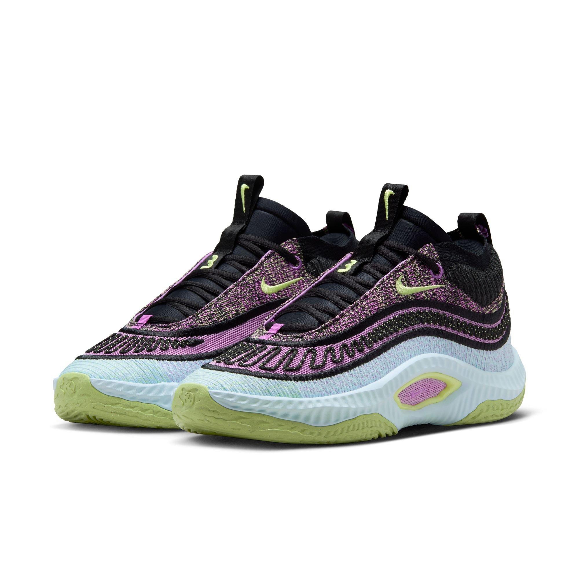 Nike Cosmic Unity 3 "Rush Fuchsia/Lemon Twist" Men's Basketball Shoe - RUSH FUCHSIA/LEMON TWIST Thumbnail View 5