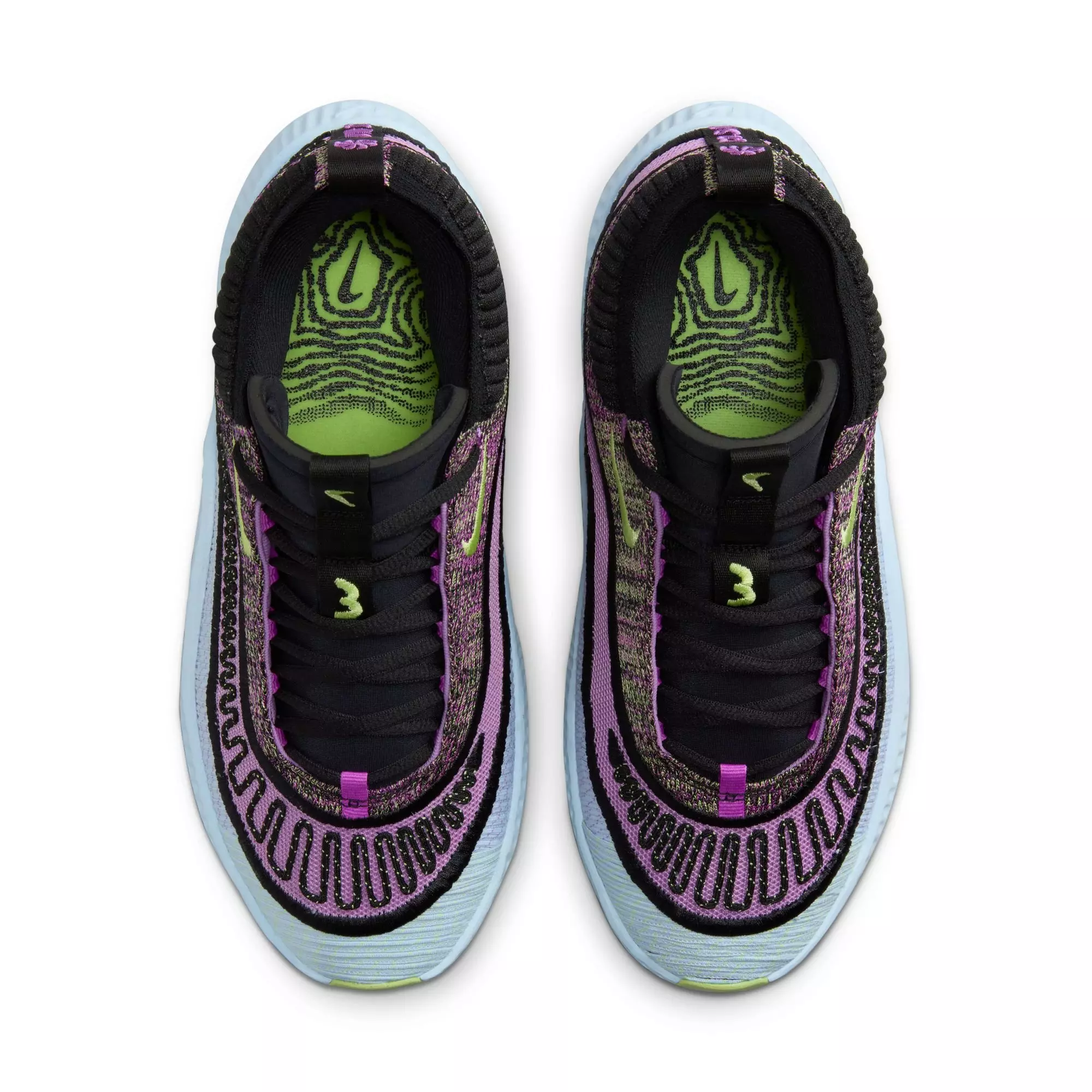 Nike Cosmic Unity 3 "Rush Fuchsia/Lemon Twist" Men's Basketball Shoe - RUSH FUCHSIA/LEMON TWIST