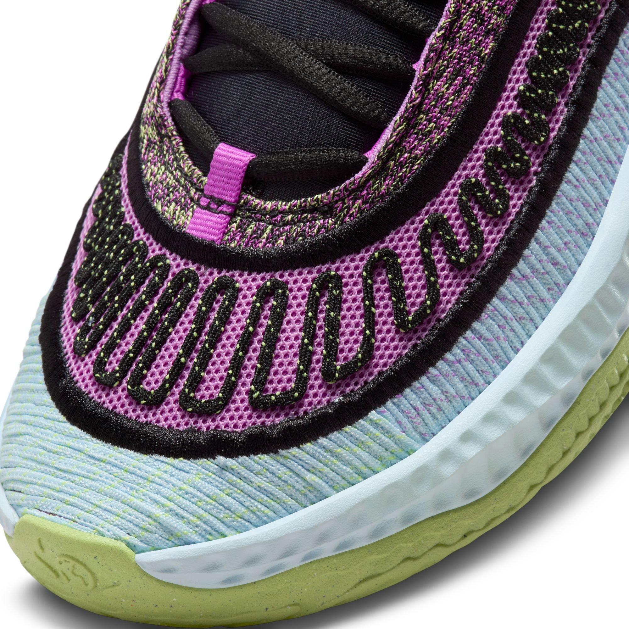 Nike Cosmic Unity 3 "Rush Fuchsia/Lemon Twist" Men's Basketball Shoe - RUSH FUCHSIA/LEMON TWIST Thumbnail View 8