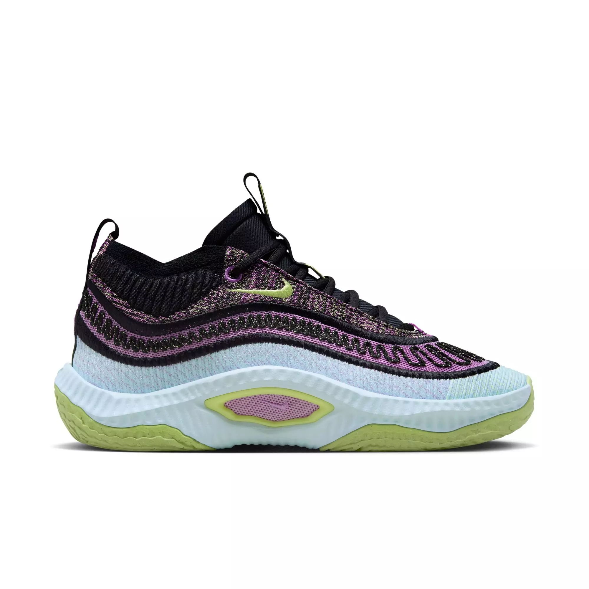 Nike Cosmic Unity 3 Rush Fuchsia/Lemon Twist Men's Basketball Shoe -  Hibbett