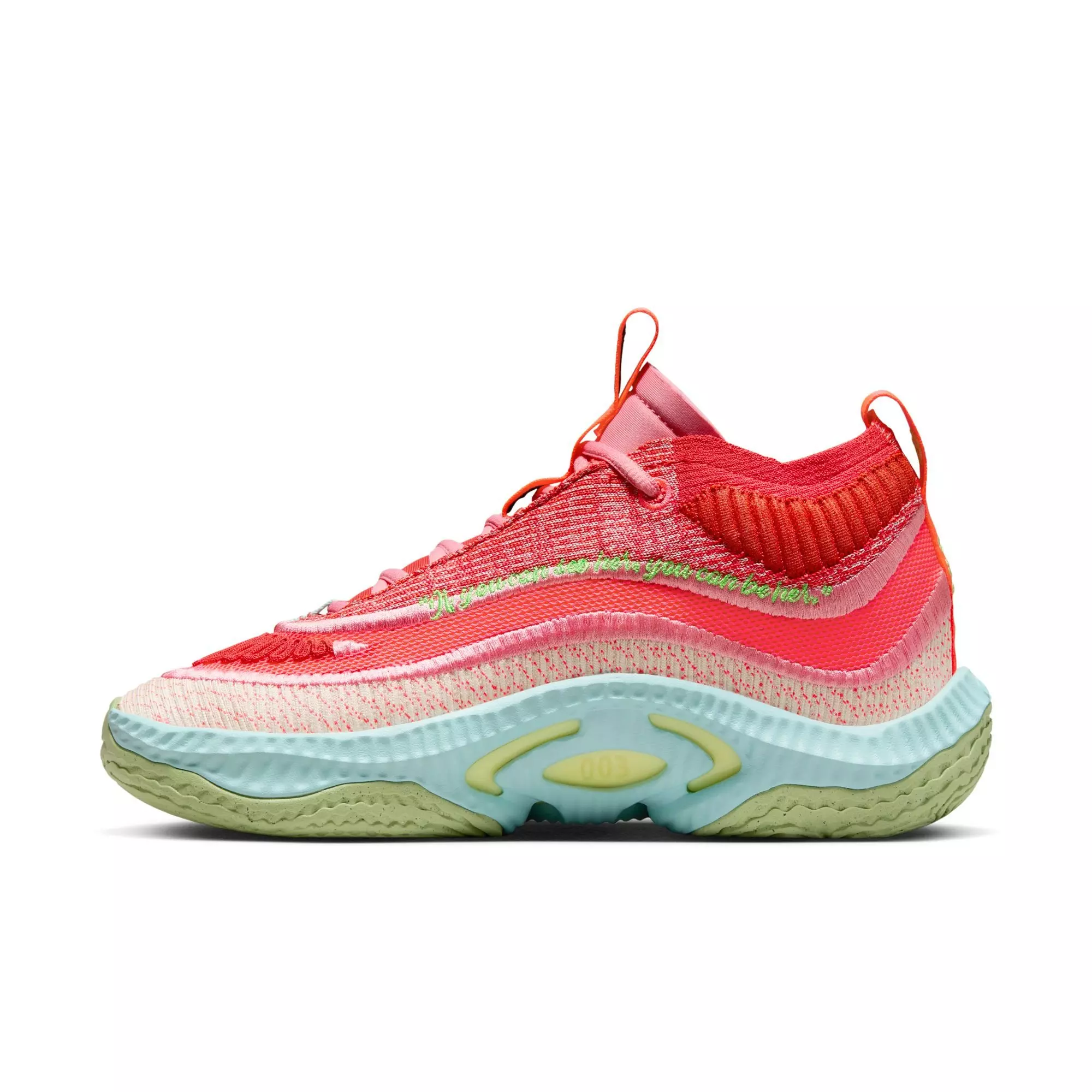 Nike Cosmic Unity 3 x A'ja Wilson "Hot Punch/Black/Track Red" Women's Basketball Shoe - HOT PUNCH/BLACK/TRACK RED