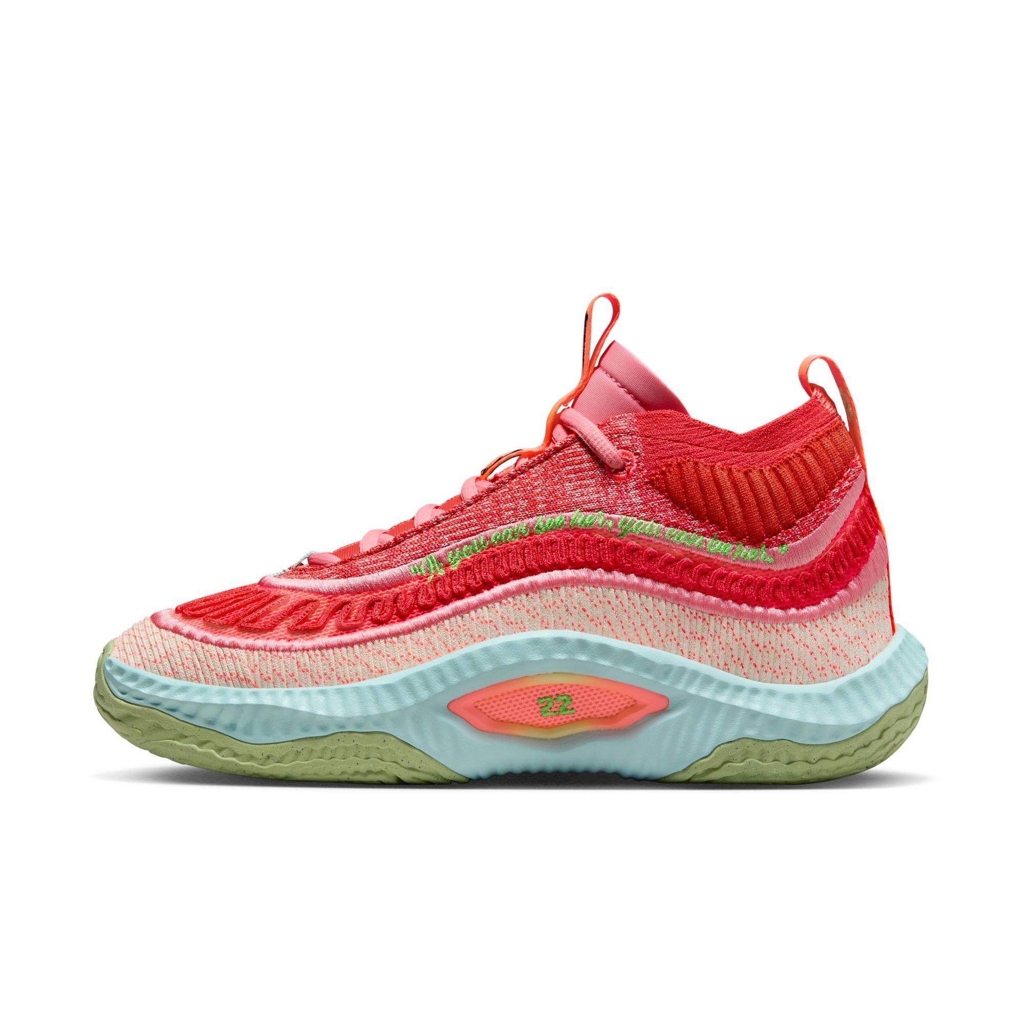 Nike Cosmic Unity 3 x A ja Wilson Hot Punch Black Track Red Women s Basketball Shoe Hibbett