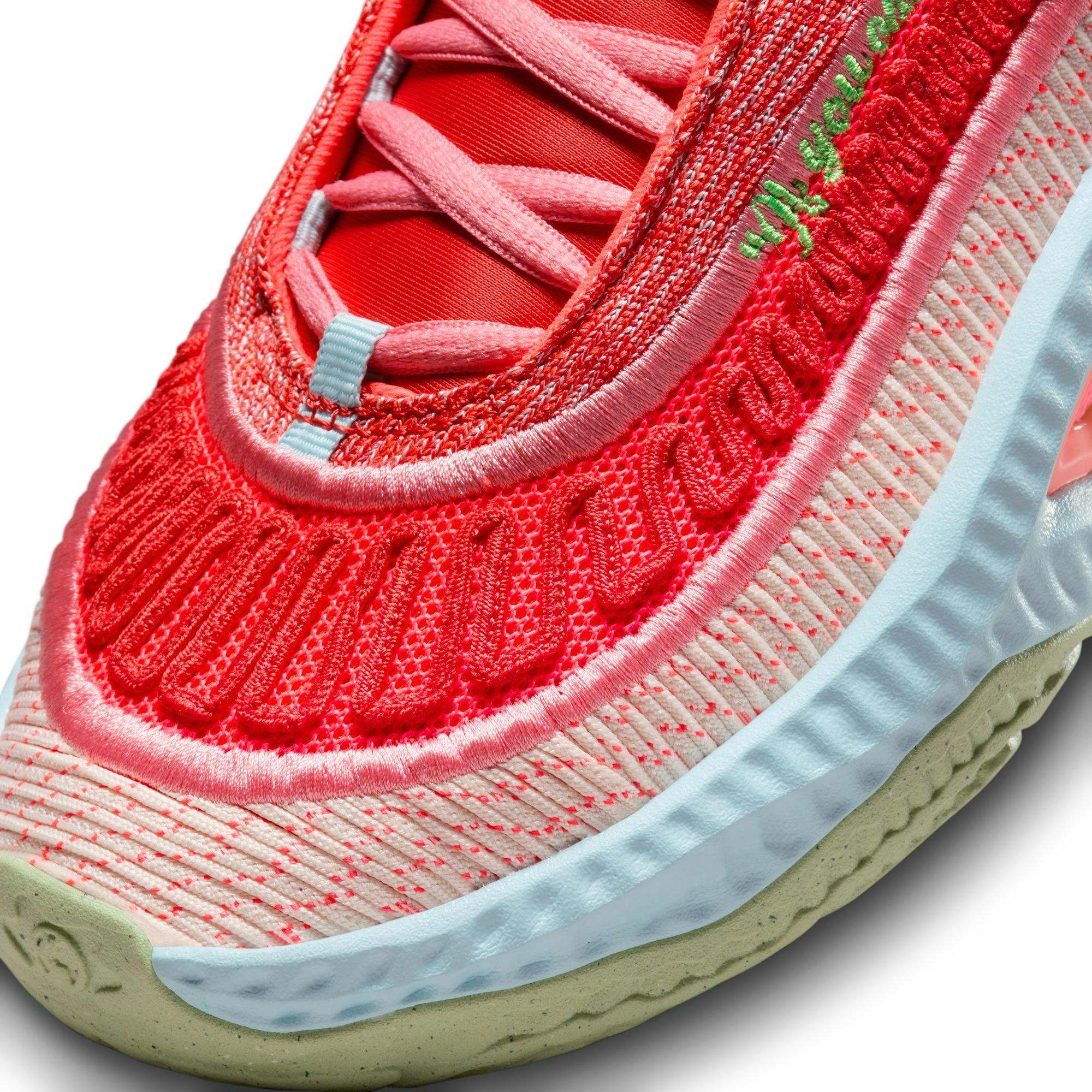 Nike Cosmic Unity 3 x A'ja Wilson "Hot Punch/Black/Track Red" Women's Basketball Shoe - HOT PUNCH/BLACK/TRACK RED Thumbnail View 6