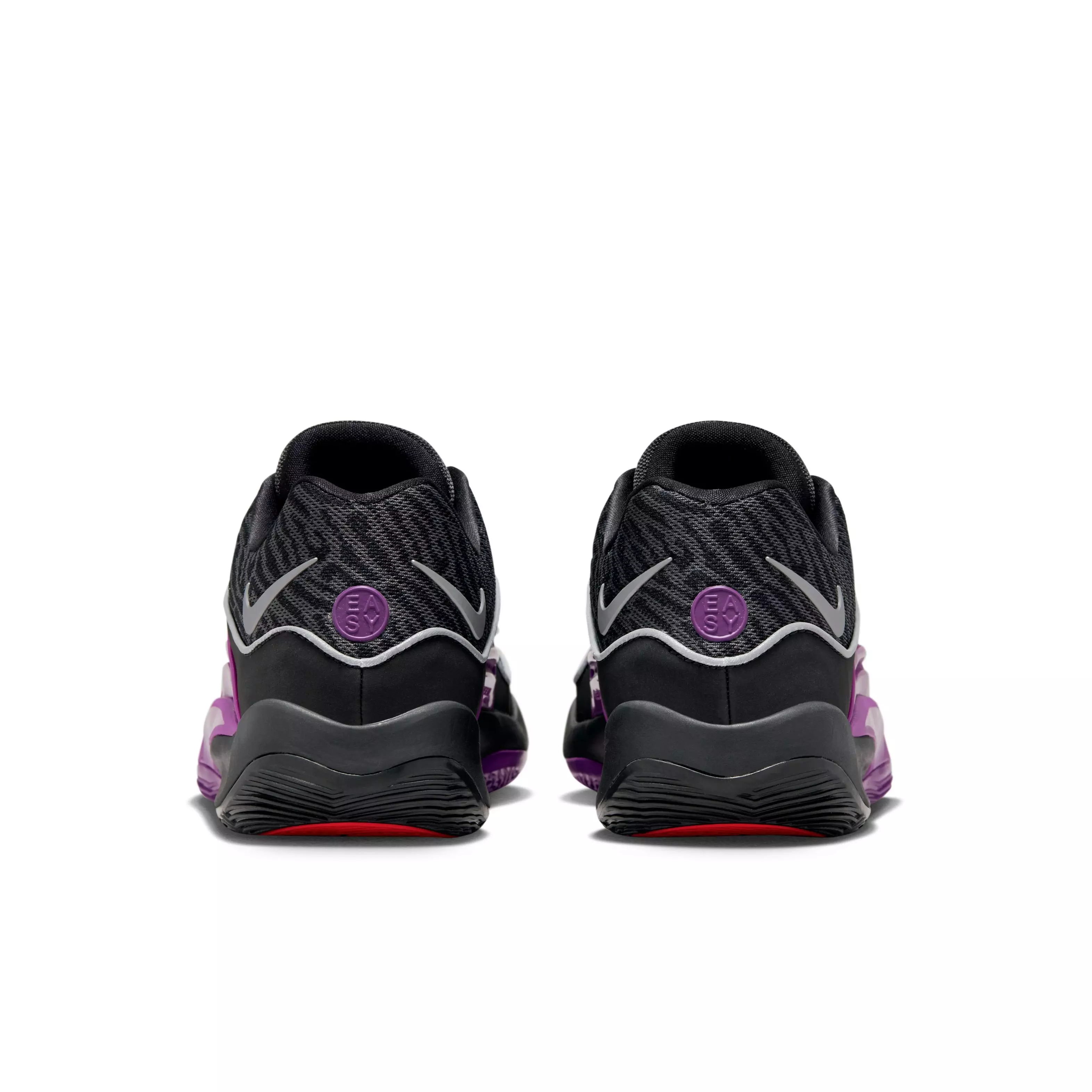 Nike KD16 “Pathway Royalties” Men's Basketball Shoe -  BLACK/METALLIC SILVER/VIVID PURPLE