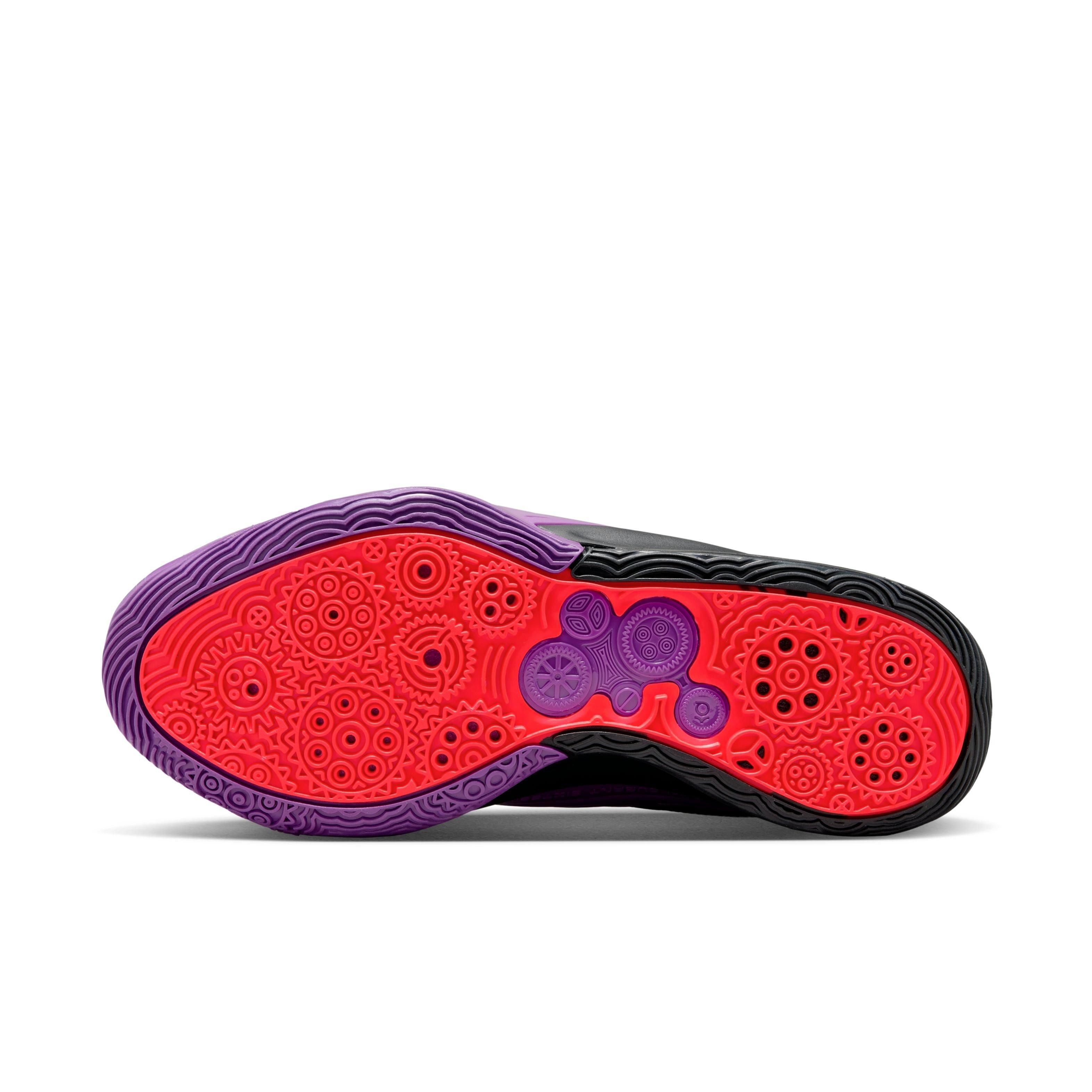 Nike KD16 &ldquo;Pathway Royalties&rdquo; Men's Basketball Shoe -  BLACK/METALLIC SILVER/VIVID PURPLE Thumbnail View 14