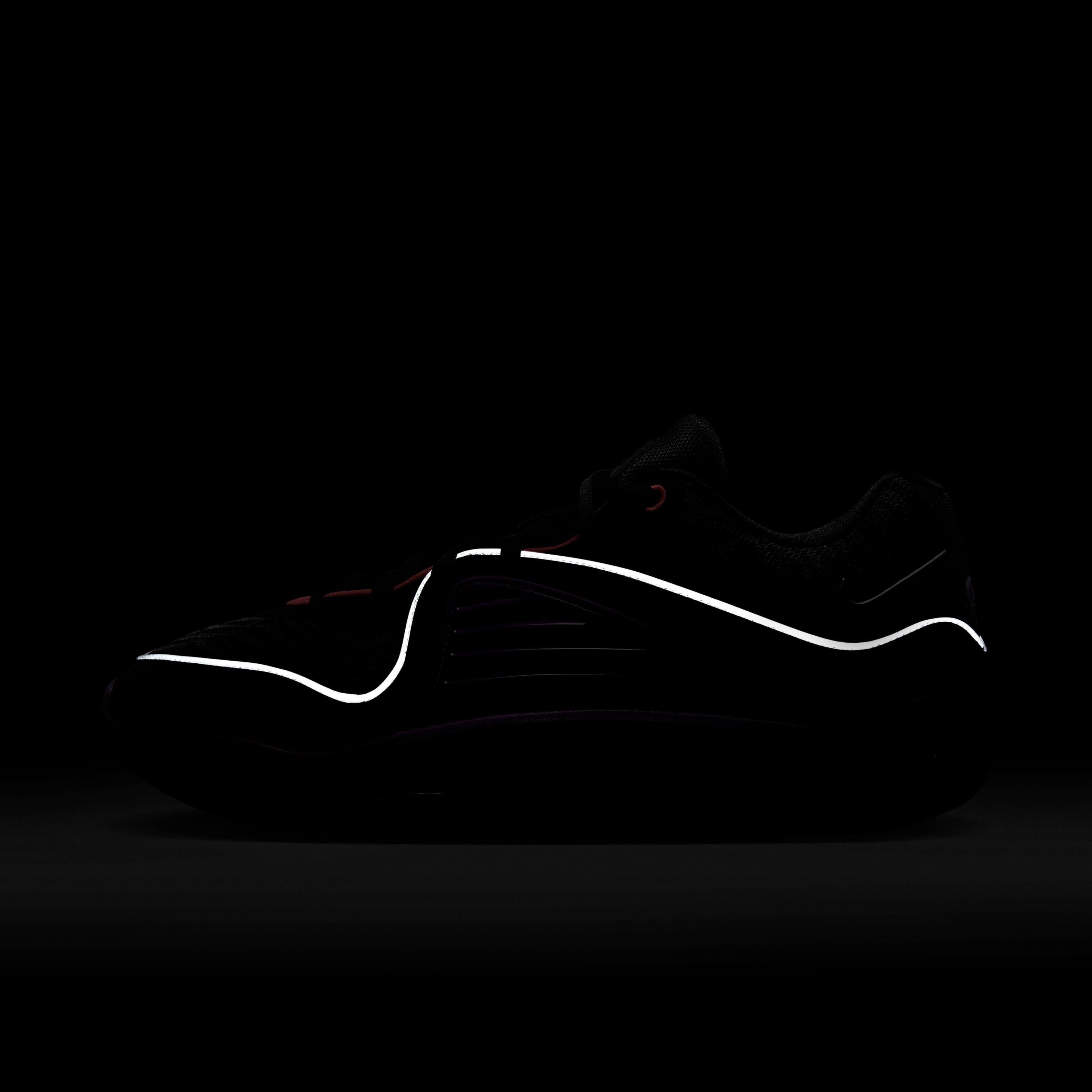 Nike KD16 &ldquo;Pathway Royalties&rdquo; Men's Basketball Shoe -  BLACK/METALLIC SILVER/VIVID PURPLE Thumbnail View 16