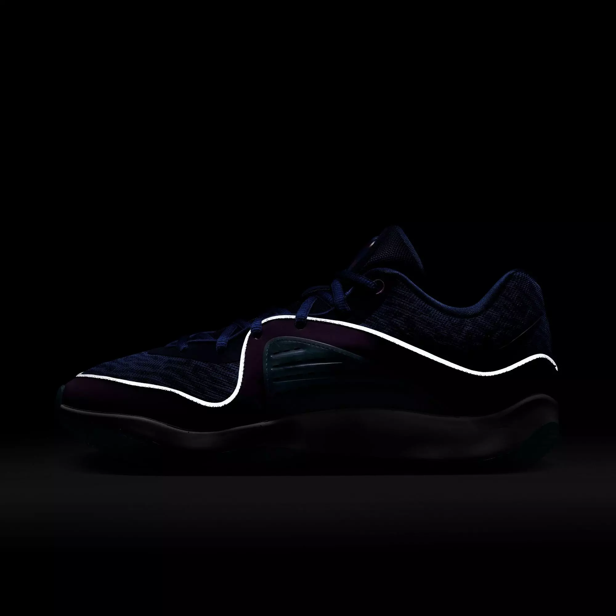 Nike KD16 “Pathway Royalties” Men's Basketball Shoe -  BLACK/METALLIC SILVER/VIVID PURPLE