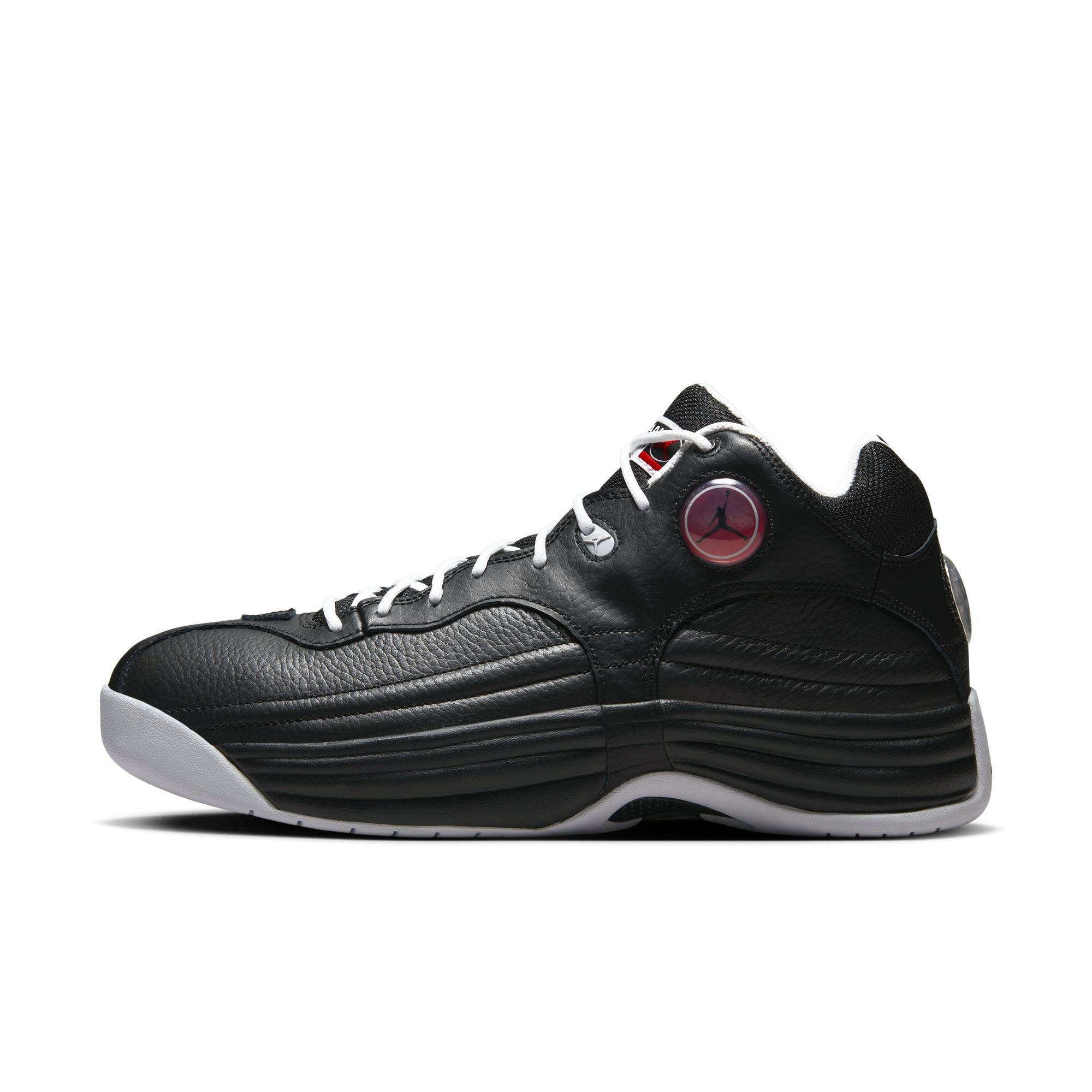 Jordan Jumpman Team 1 "Black/Red/White" Men's Shoe - BLACK/RED/WHITE Thumbnail View 3