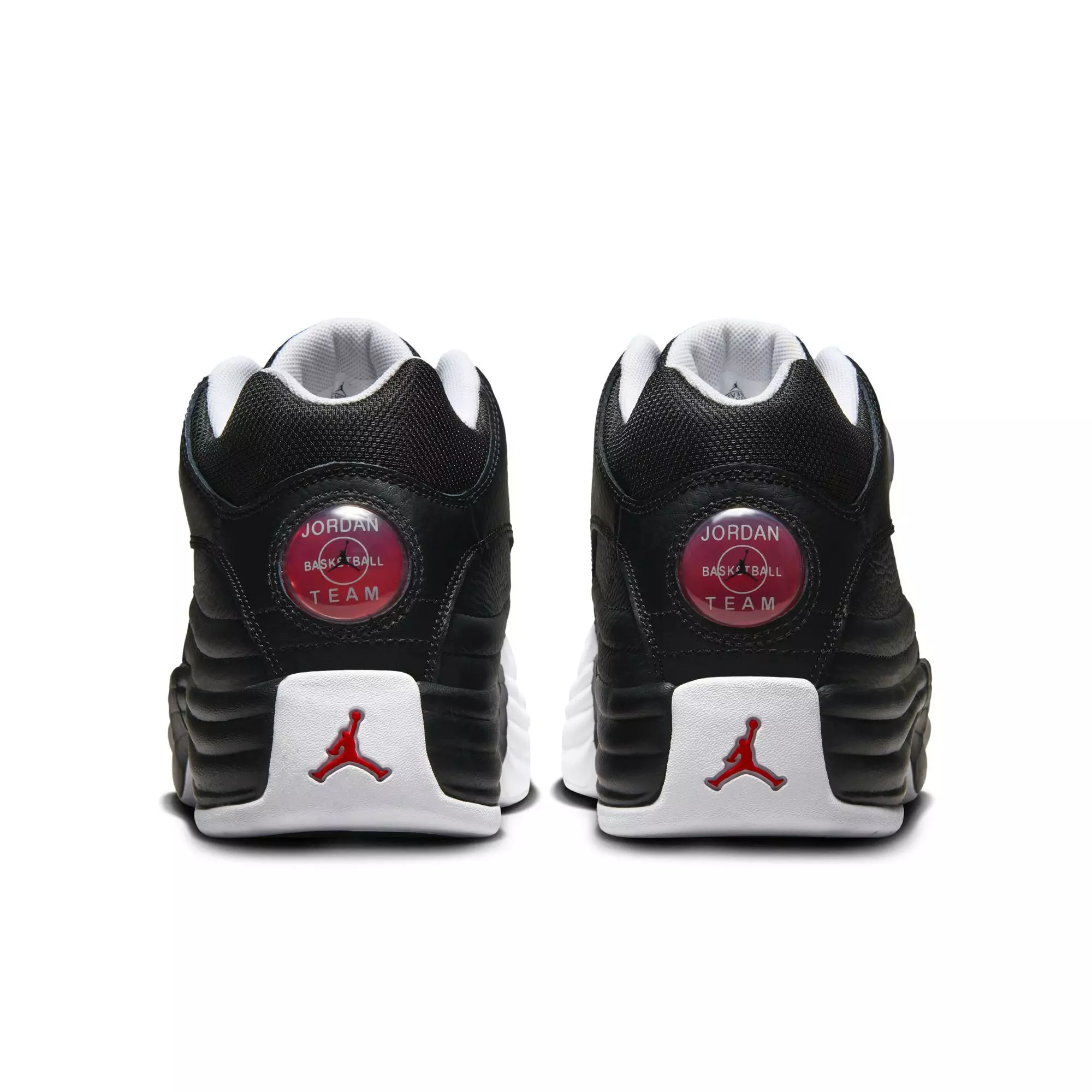 Jordan Jumpman Team 1 "Black/Red/White" Men's Shoe - BLACK/RED/WHITE