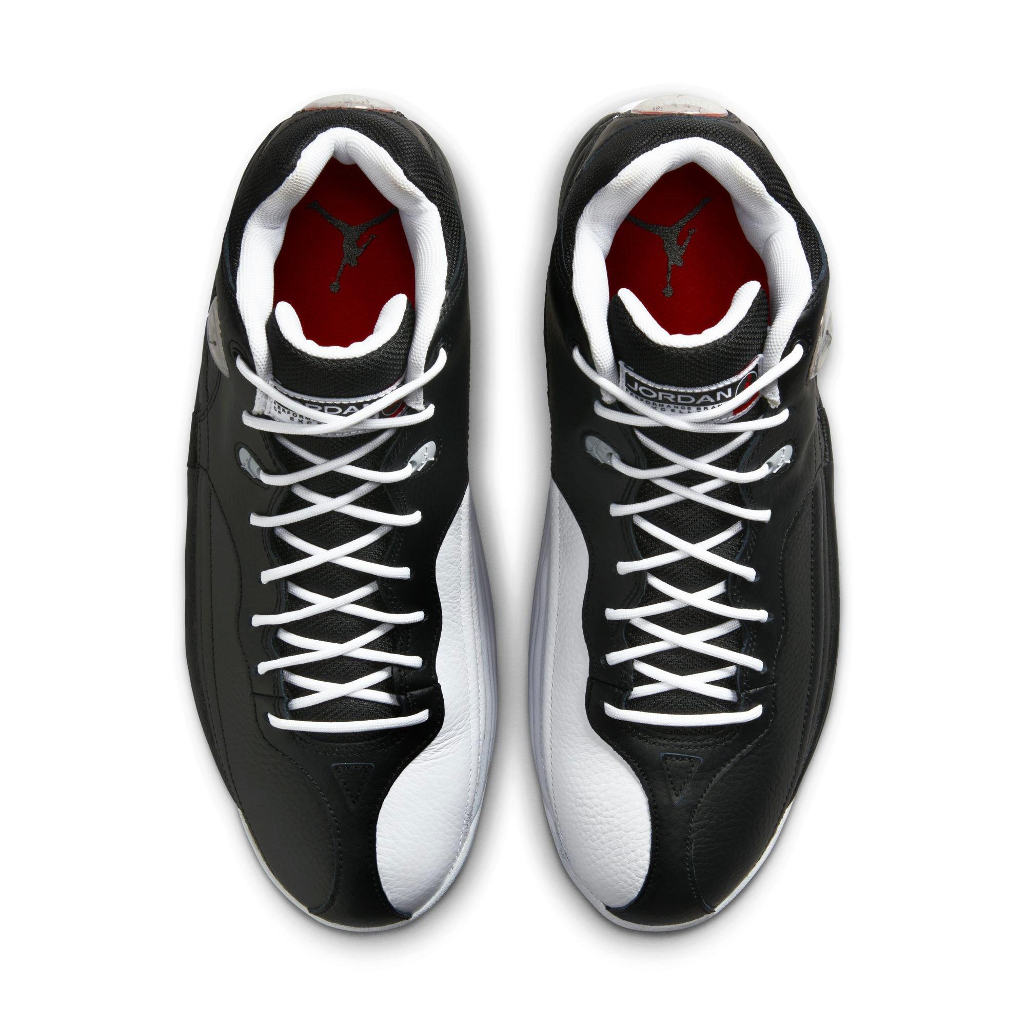 Jordan Jumpman Team 1 "Black/Red/White" Men's Shoe - BLACK/RED/WHITE Thumbnail View 7