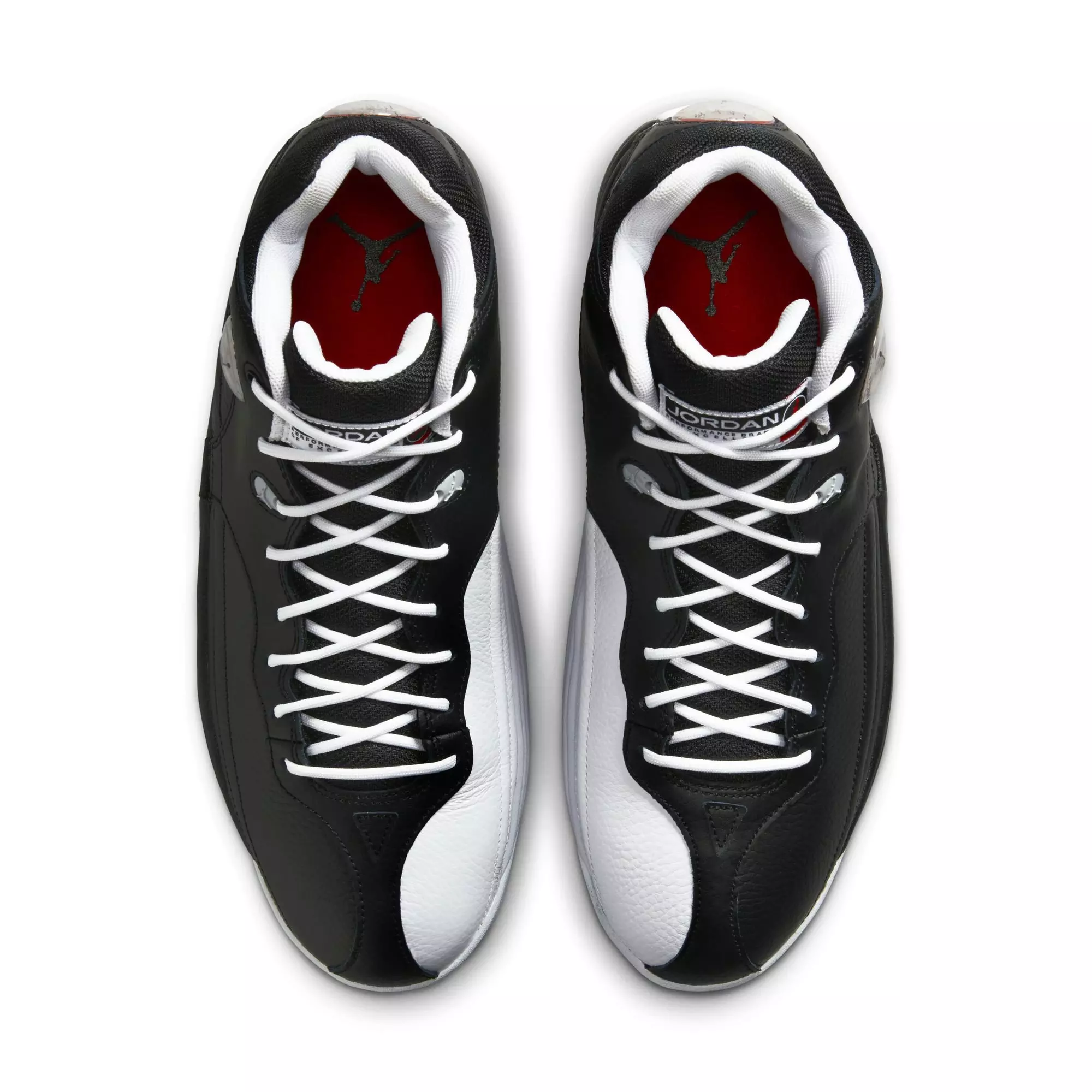 Jordan Jumpman Team 1 "Black/Red/White" Men's Shoe - BLACK/RED/WHITE