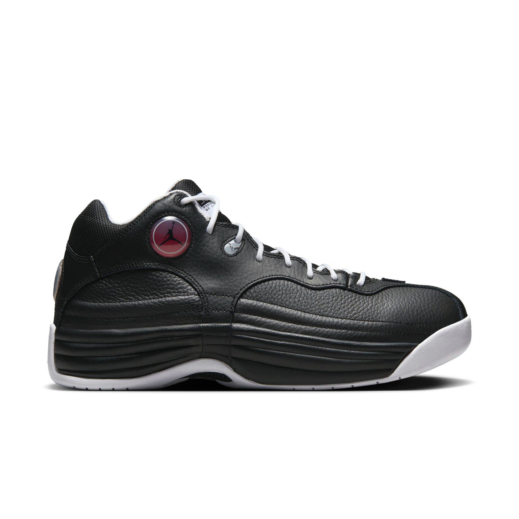 Jordan Jumpman Team 1 "Black/Red/White" Men's Shoe - BLACK/RED/WHITE Thumbnail View 1