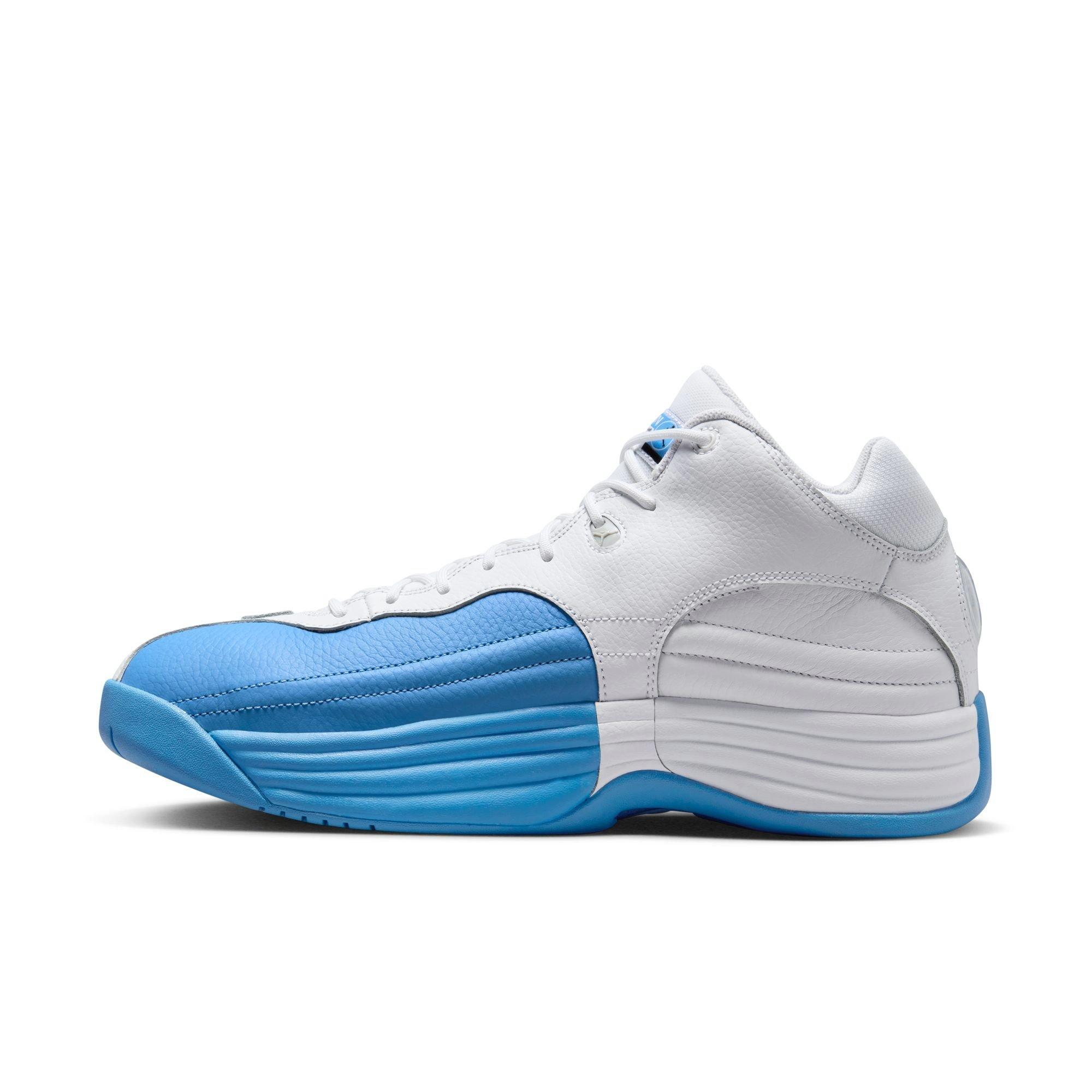 Jordan Jumpman Team I "White/University Blue/Black/Light Silver" Men's Shoe - WHITE/BLUE Thumbnail View 4