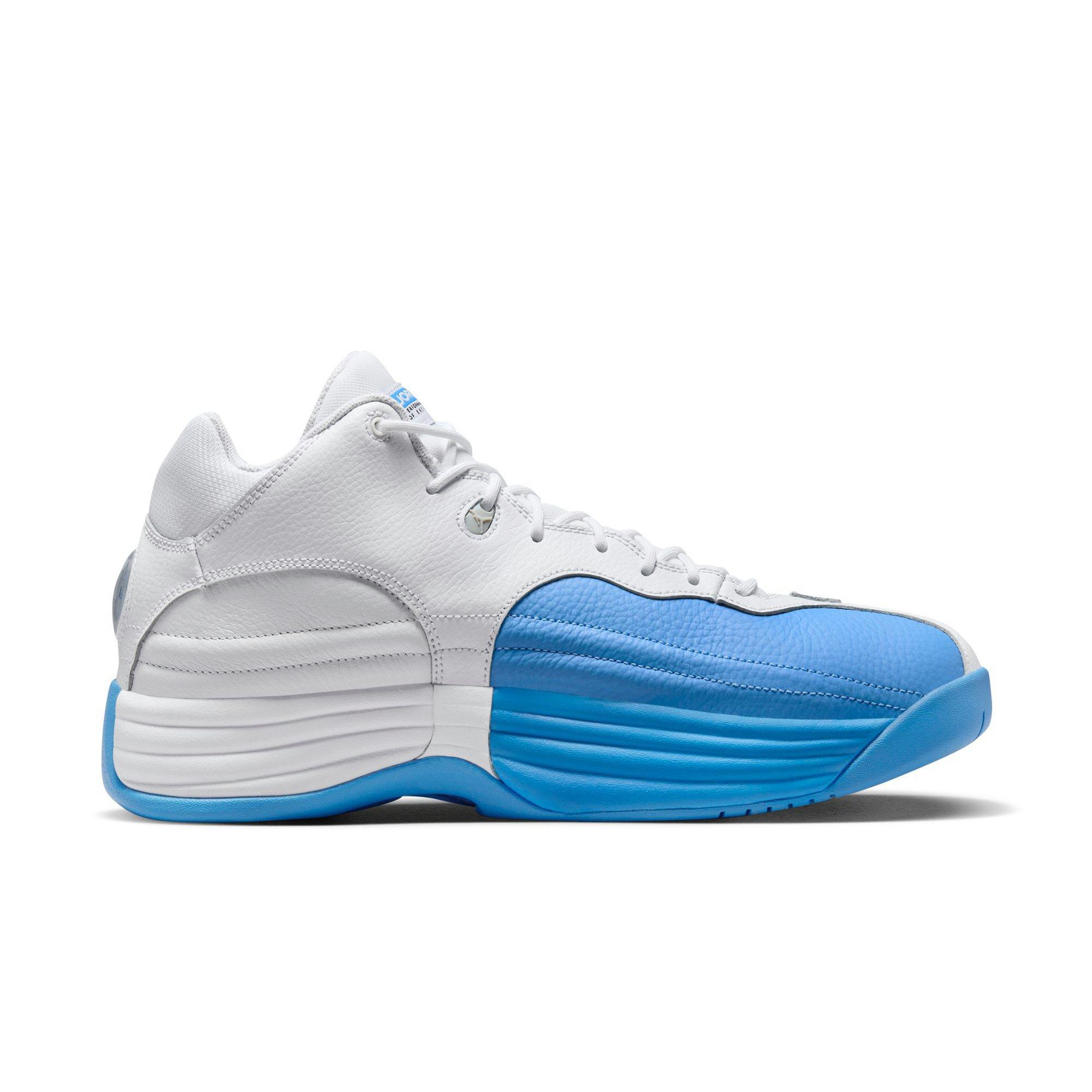 Jordan Jumpman Team I "White/University Blue/Black/Light Silver" Men's Shoe - WHITE/BLUE Thumbnail View 2