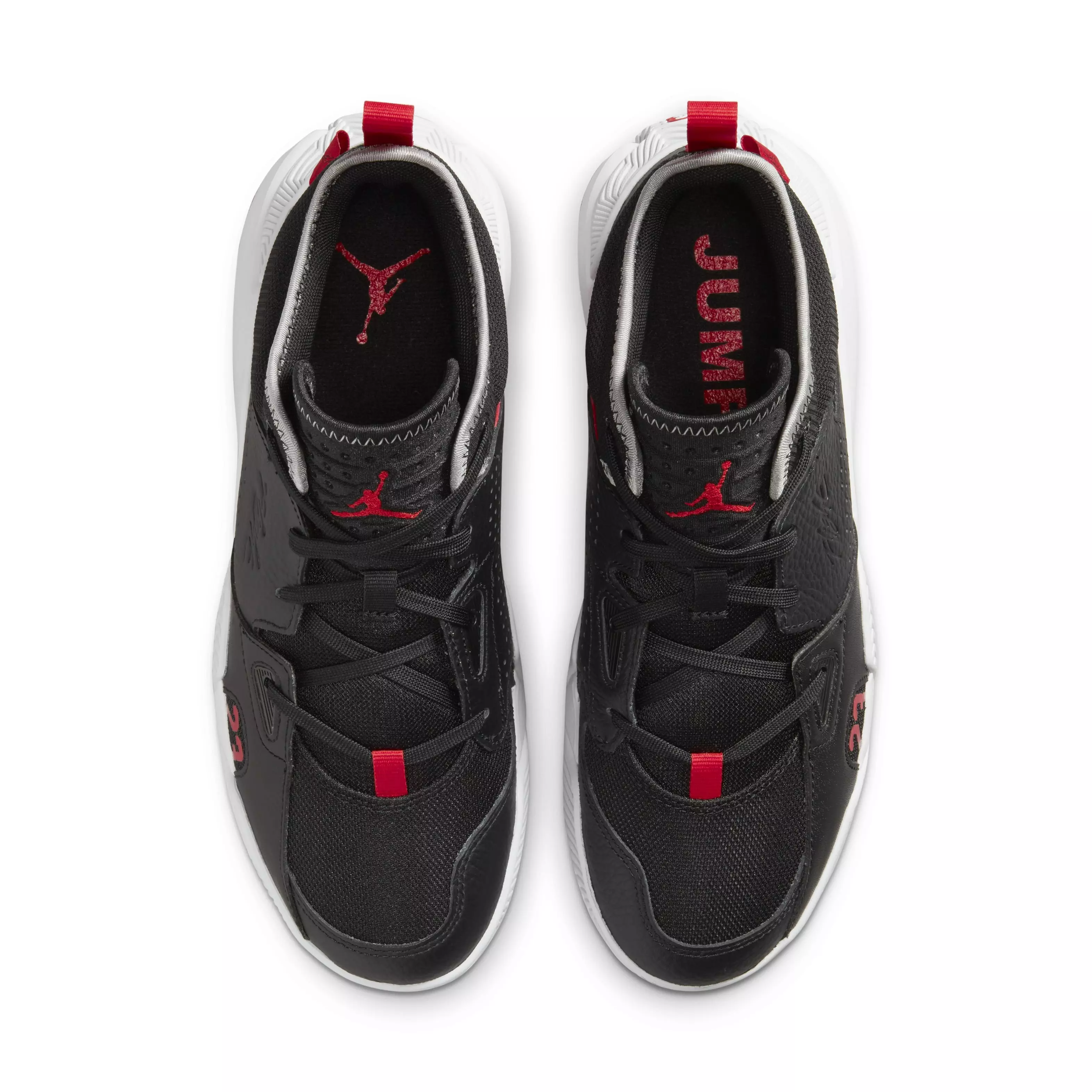 Jordan Stay Loyal 2 "Black/University Red/White" Men's Basketball Shoe - BLACK/WHITE/RED