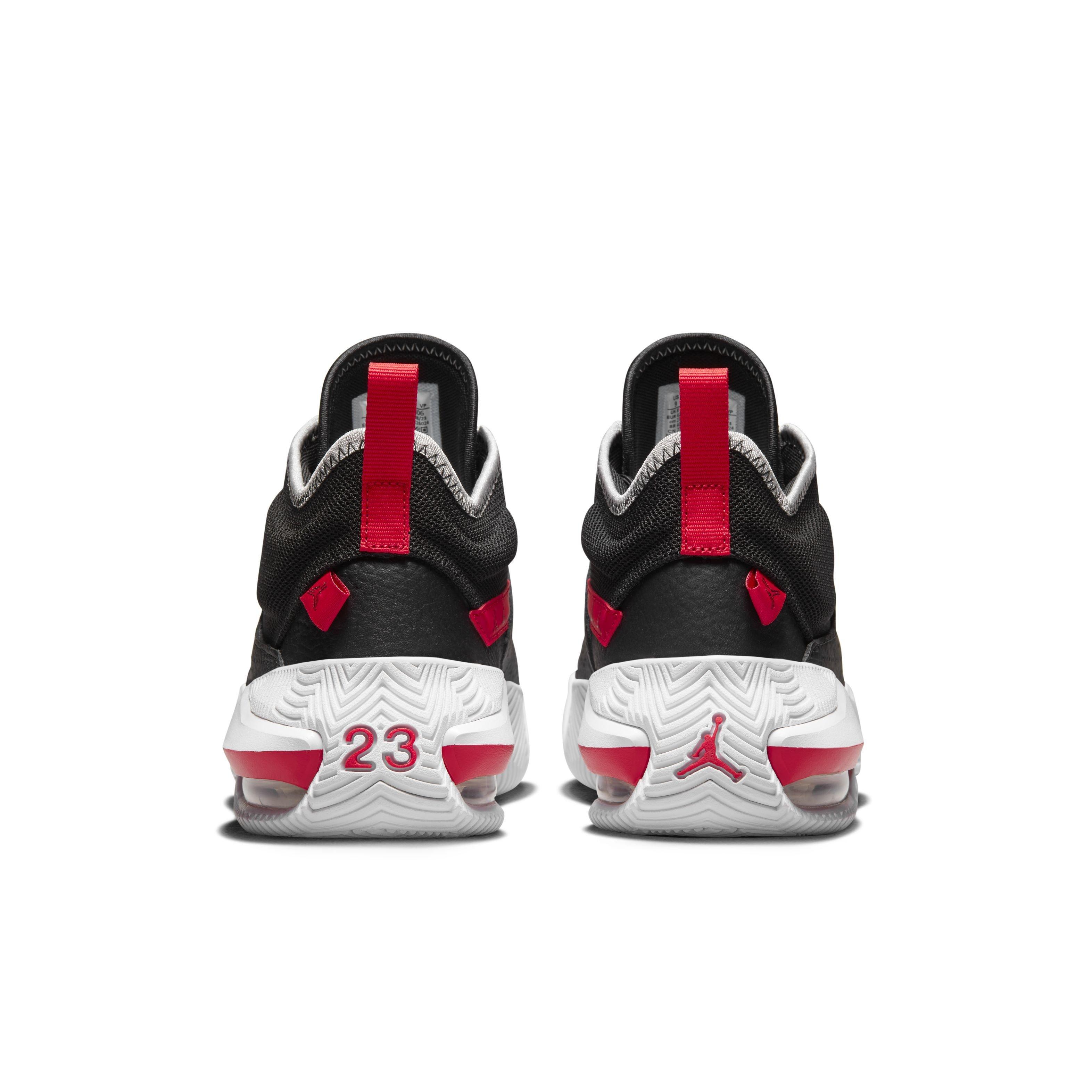 Jordan Stay Loyal 2 "Black/University Red/White" Men's Basketball Shoe - BLACK/WHITE/RED Thumbnail View 5