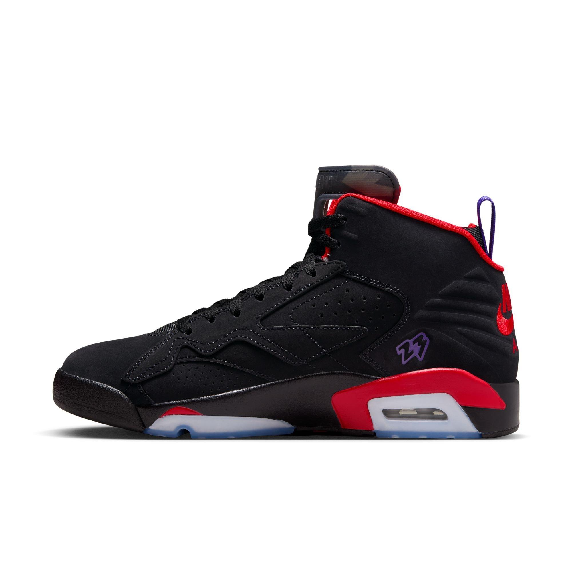 Jordan MVP Black/Dark Concord/University Red/Anthracite Men's Shoe