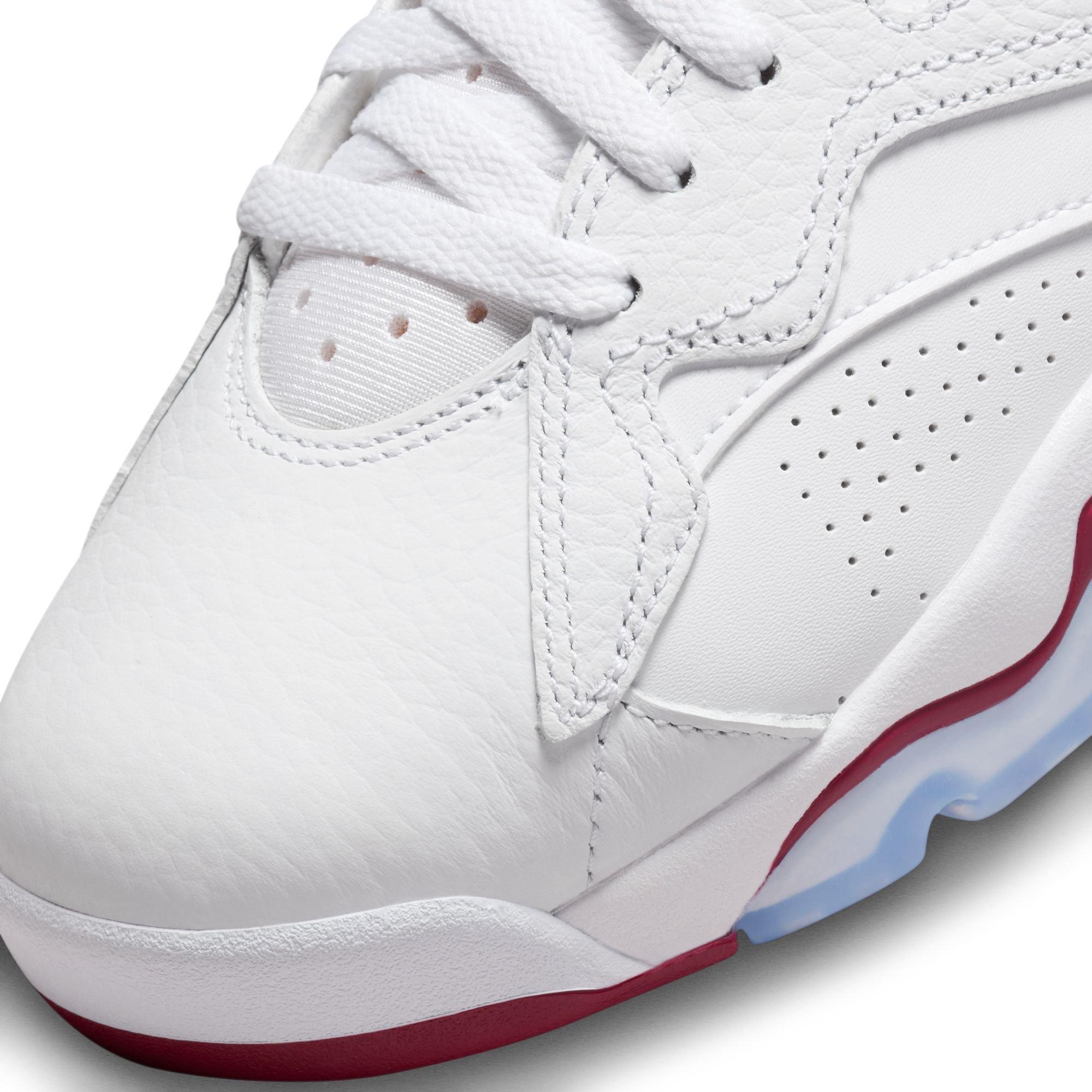 Jordan Jumpman MVP "White/Cardinal Red/Vivid Orange/Black" Men's Shoe - WHITE/RED Thumbnail View 10