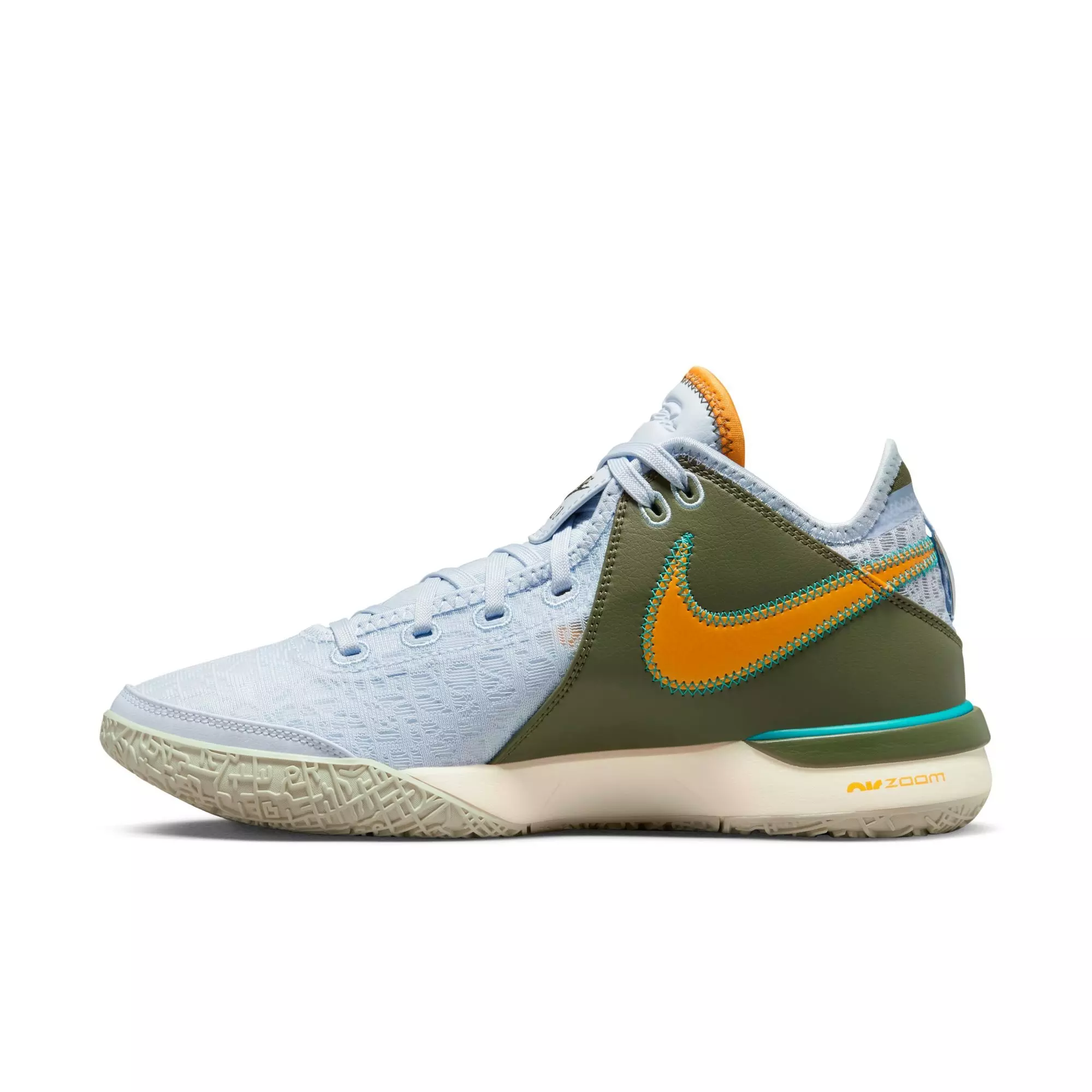 Nike LeBron NXXT Gen "Blue Tint/Teal Nebula/Guava Ice" Men's Basketball Shoe - BLUE TINT/TEAL NEBULA/GUAVA ICE