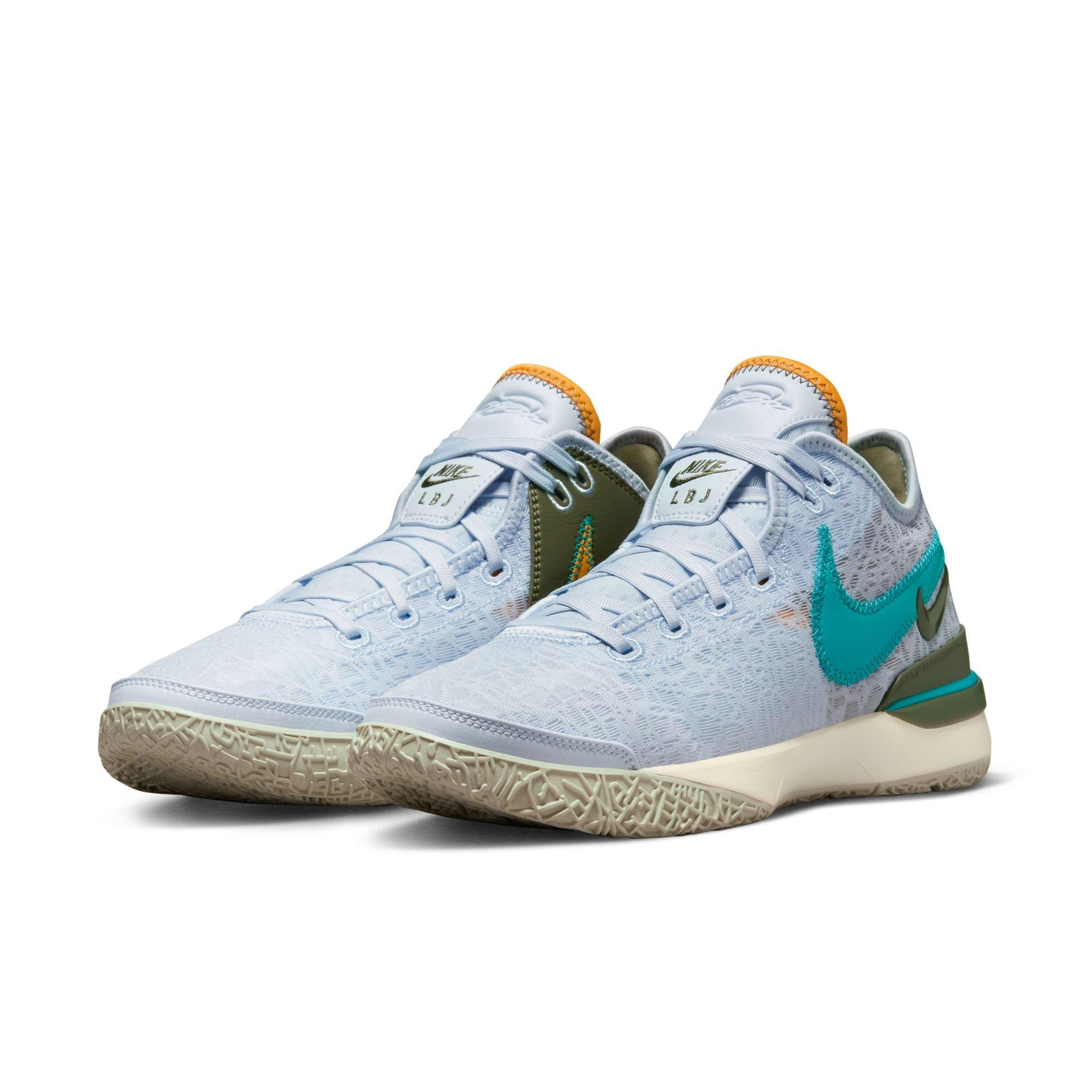 Nike LeBron NXXT Gen "Blue Tint/Teal Nebula/Guava Ice" Men's Basketball Shoe - BLUE TINT/TEAL NEBULA/GUAVA ICE Thumbnail View 6